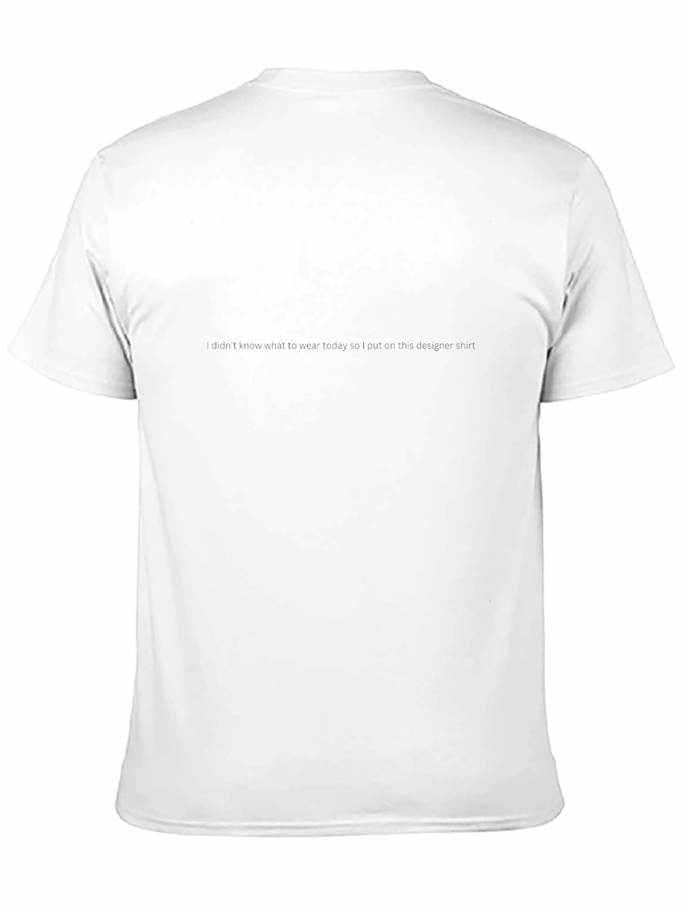 Classic Black Mens T-Shirt