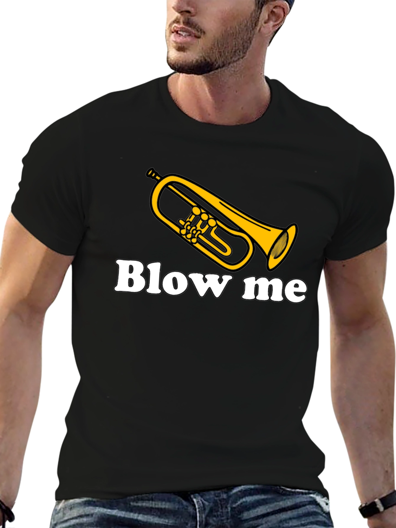 Blow Me - Funny Trumpet T-Shirt