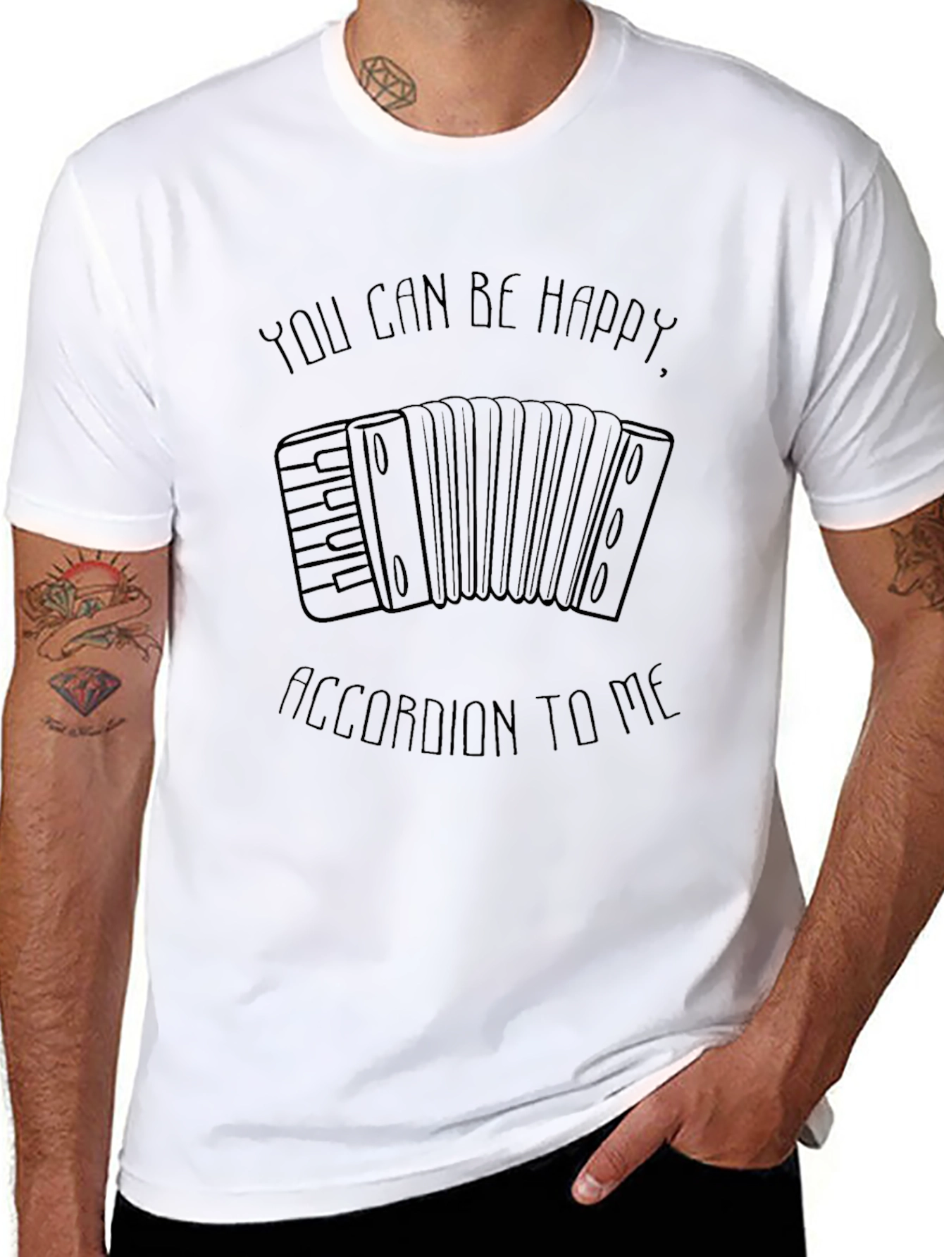 Accordion To Me Graphic Tee