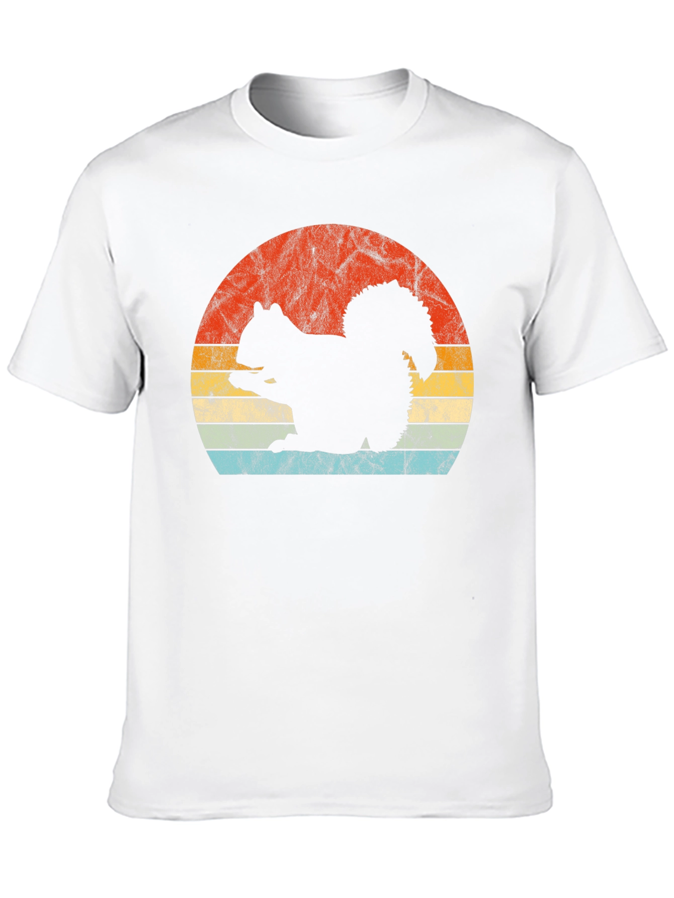 Retro Squirrel Graphic T-Shirt