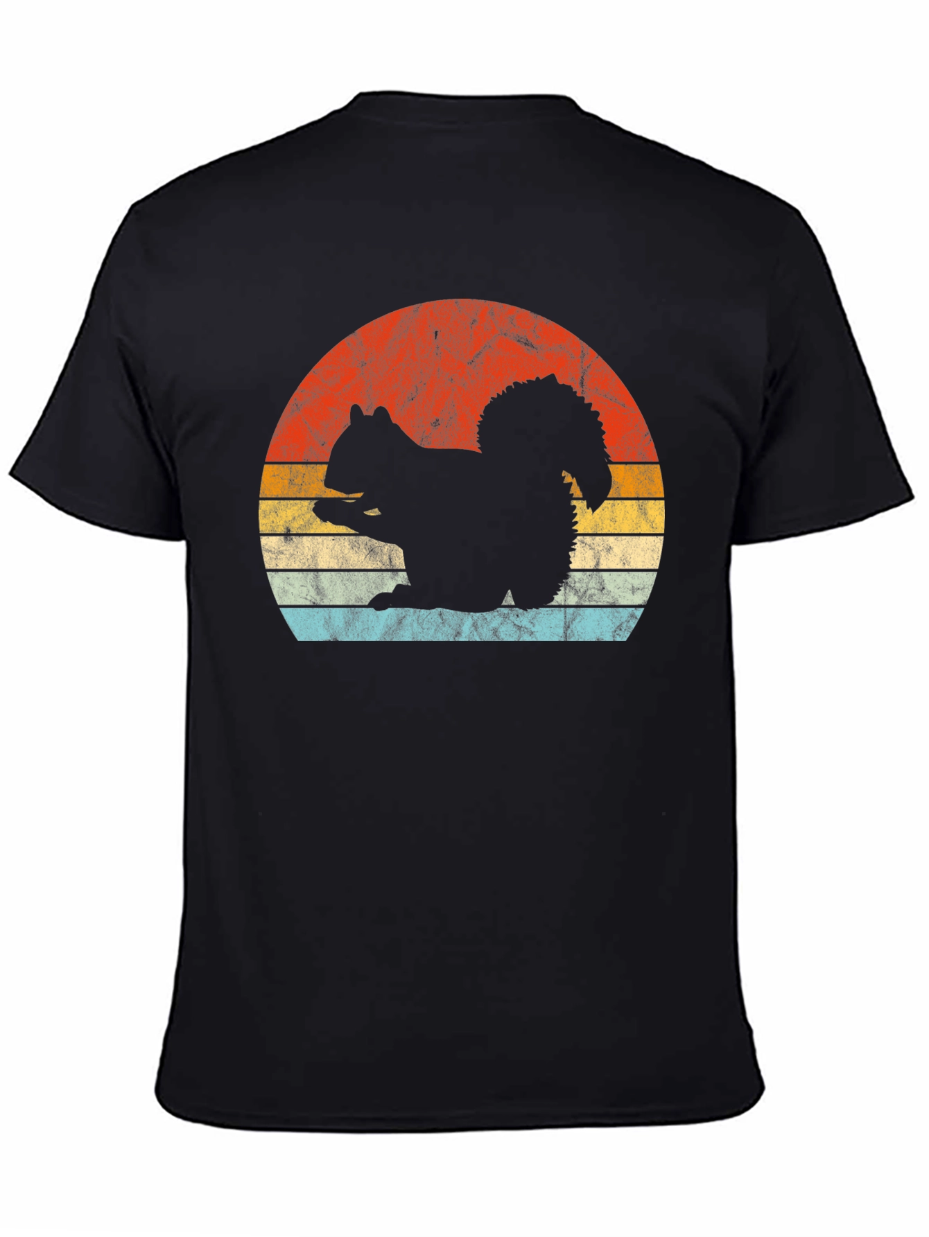 Retro Squirrel Graphic T-Shirt