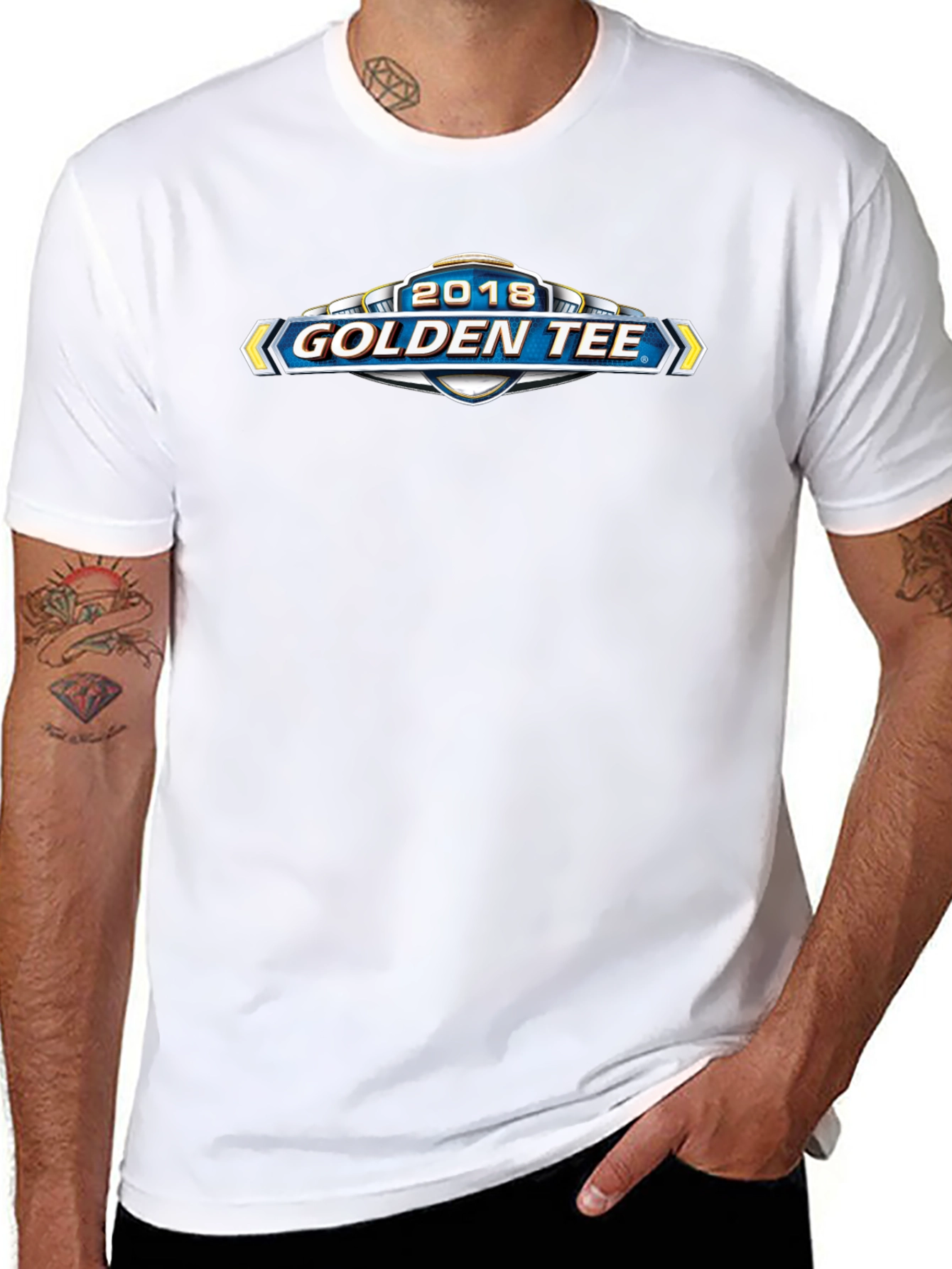 Golden Tee 2018 Black T-Shirt