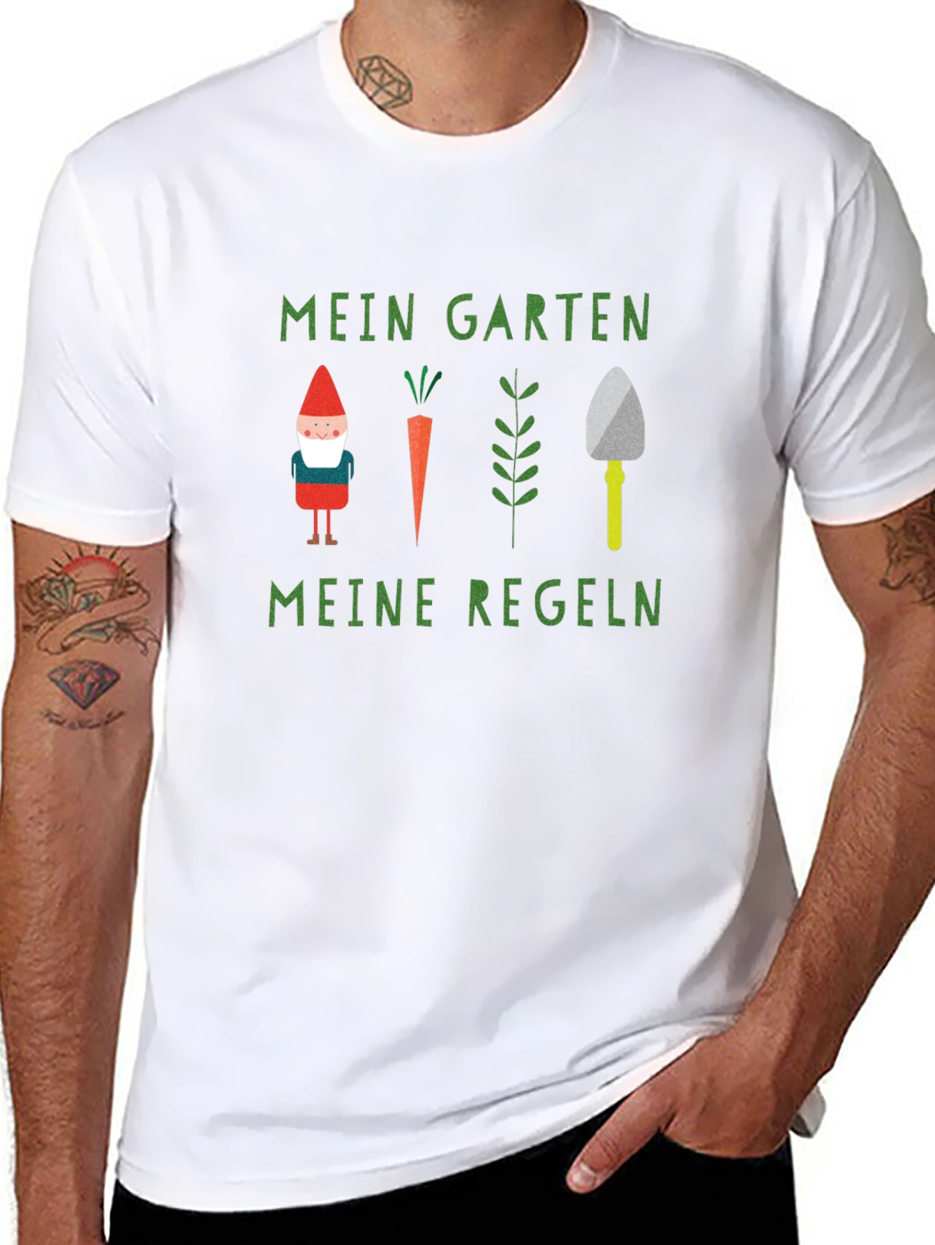 Mein Garten Meine Regeln Graphic T-Shirt