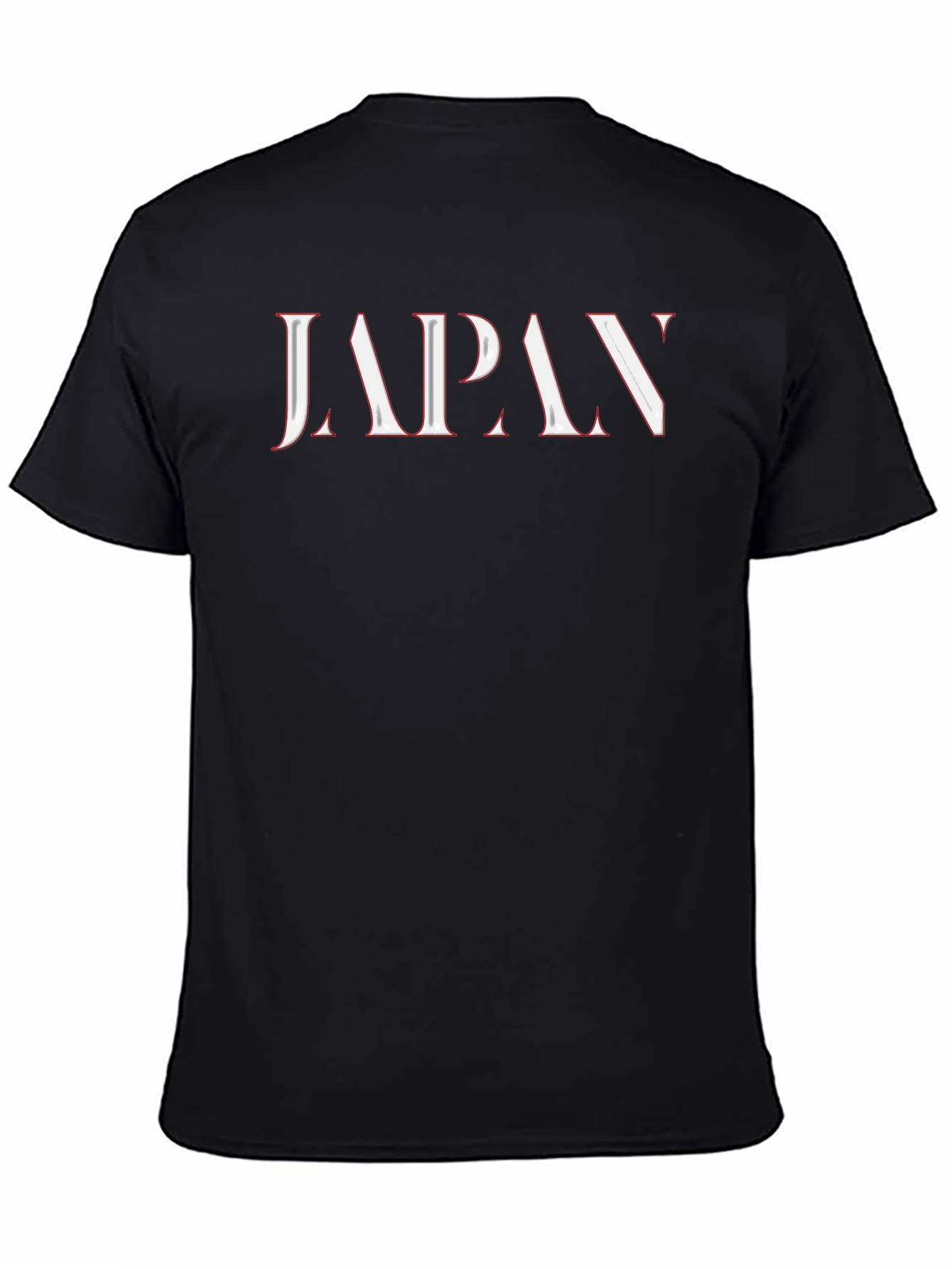 Japan Graphic Tee - Black Crew Neck