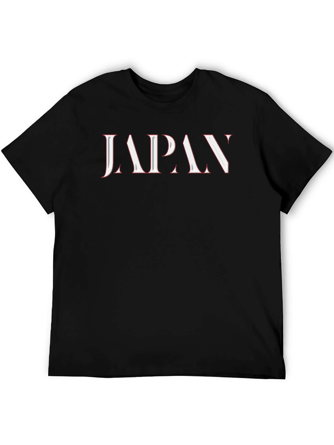 Japan Graphic Tee - Black Crew Neck