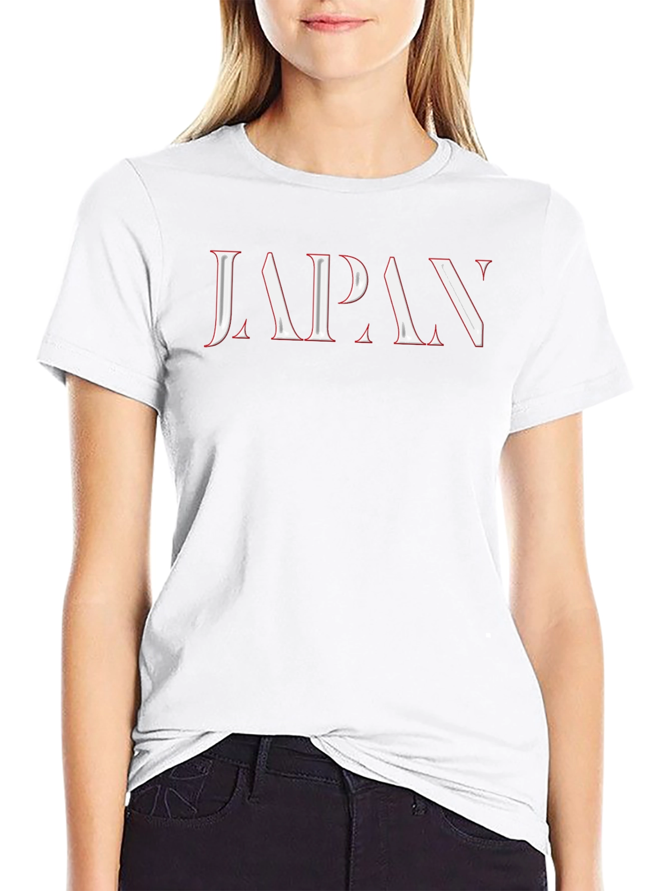 Japan Graphic Tee - Black Crew Neck