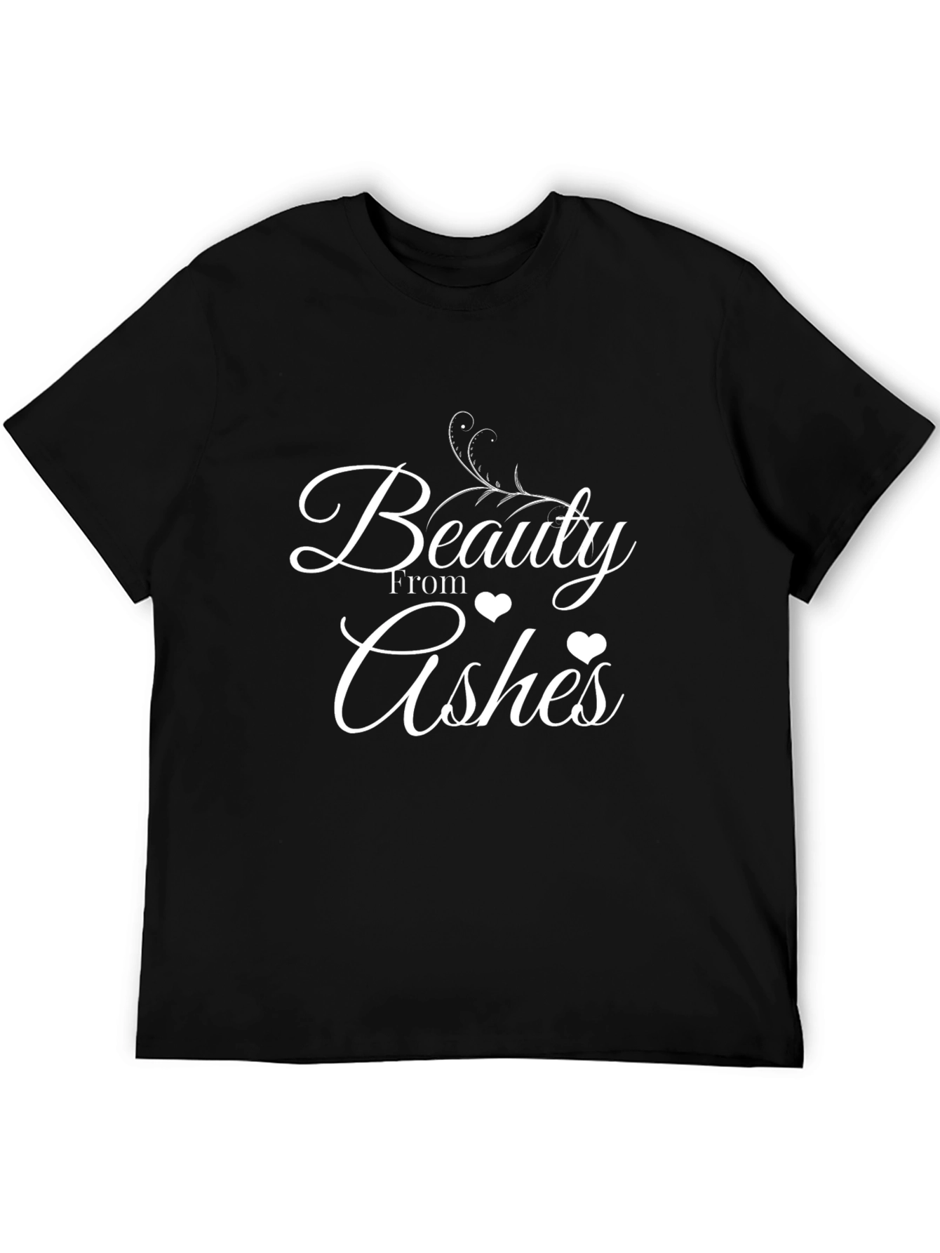 Beauty From Ashes Graphic Tee - Black
