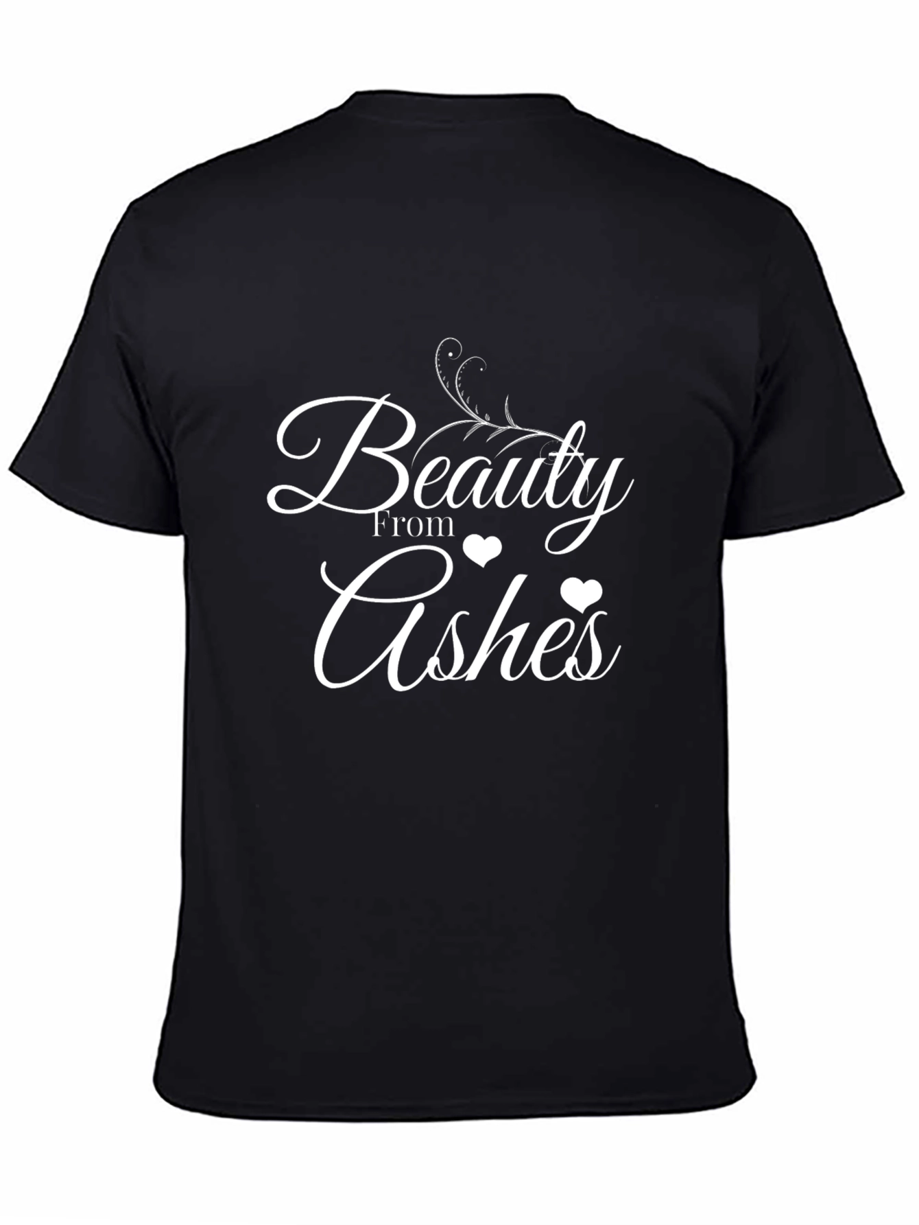 Beauty From Ashes Graphic Tee - Black