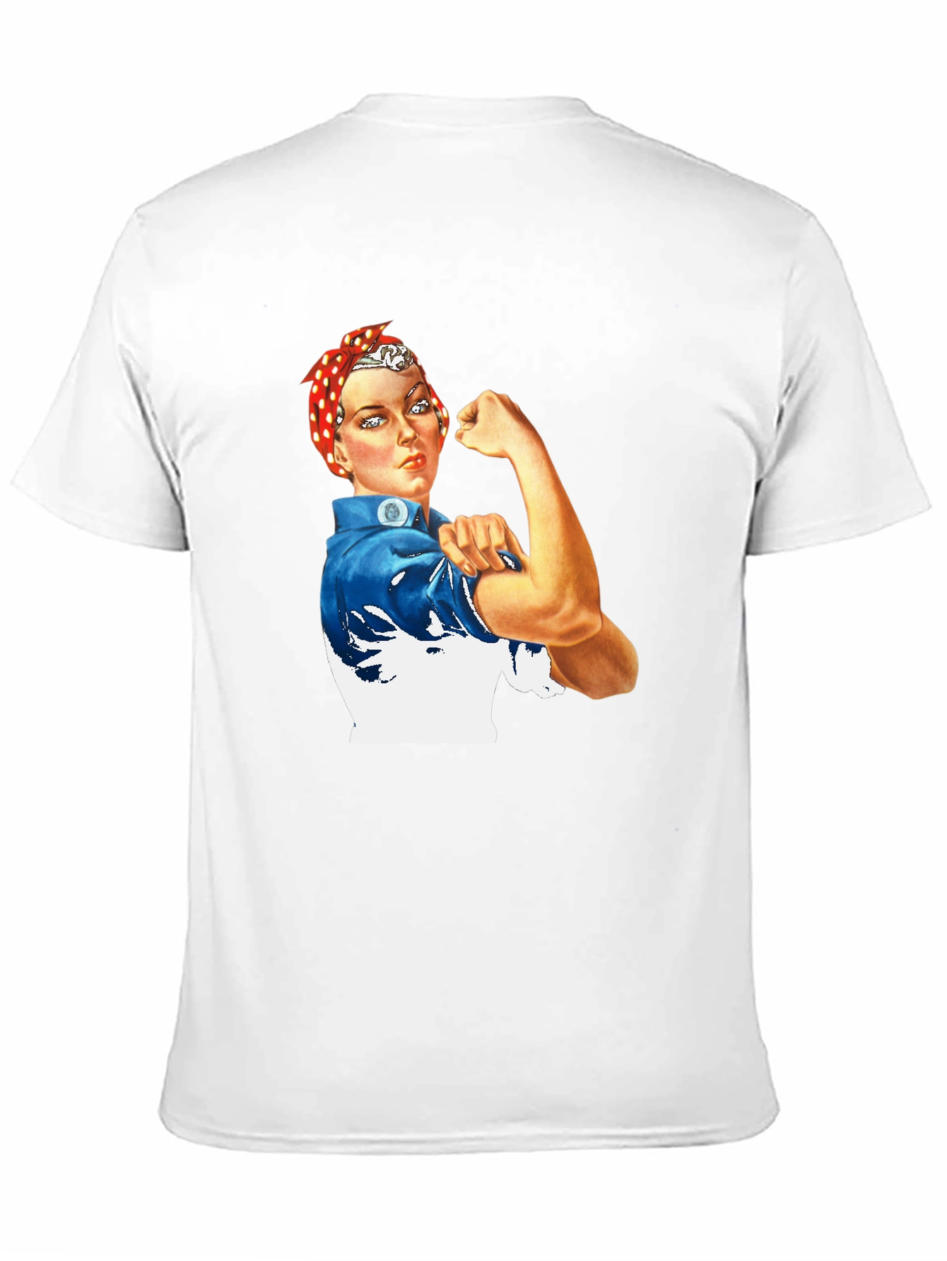 Rosie the Riveter Graphic T-Shirt - Black