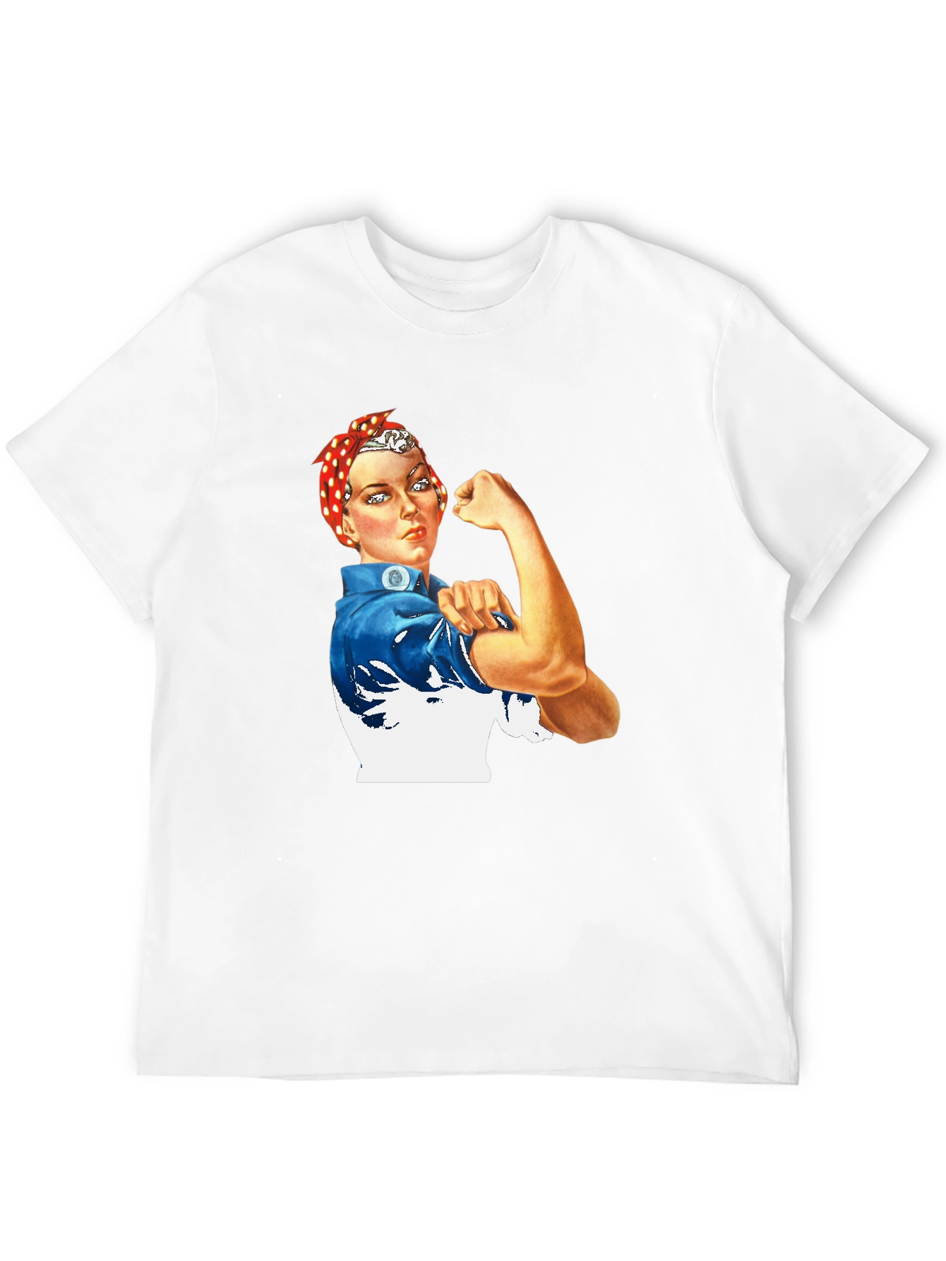 Rosie the Riveter Graphic T-Shirt - Black
