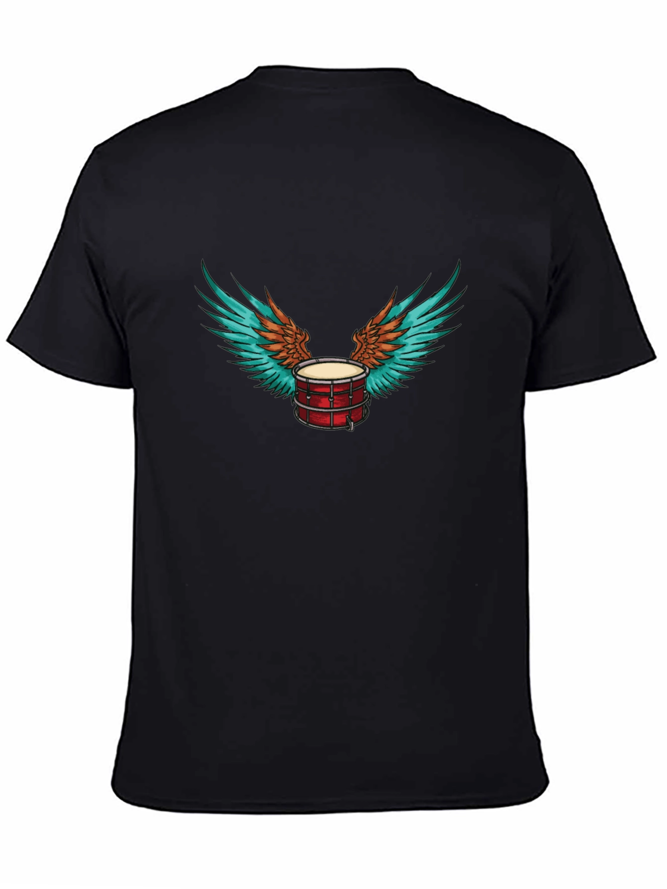 Drum with Wings Graphic Tee