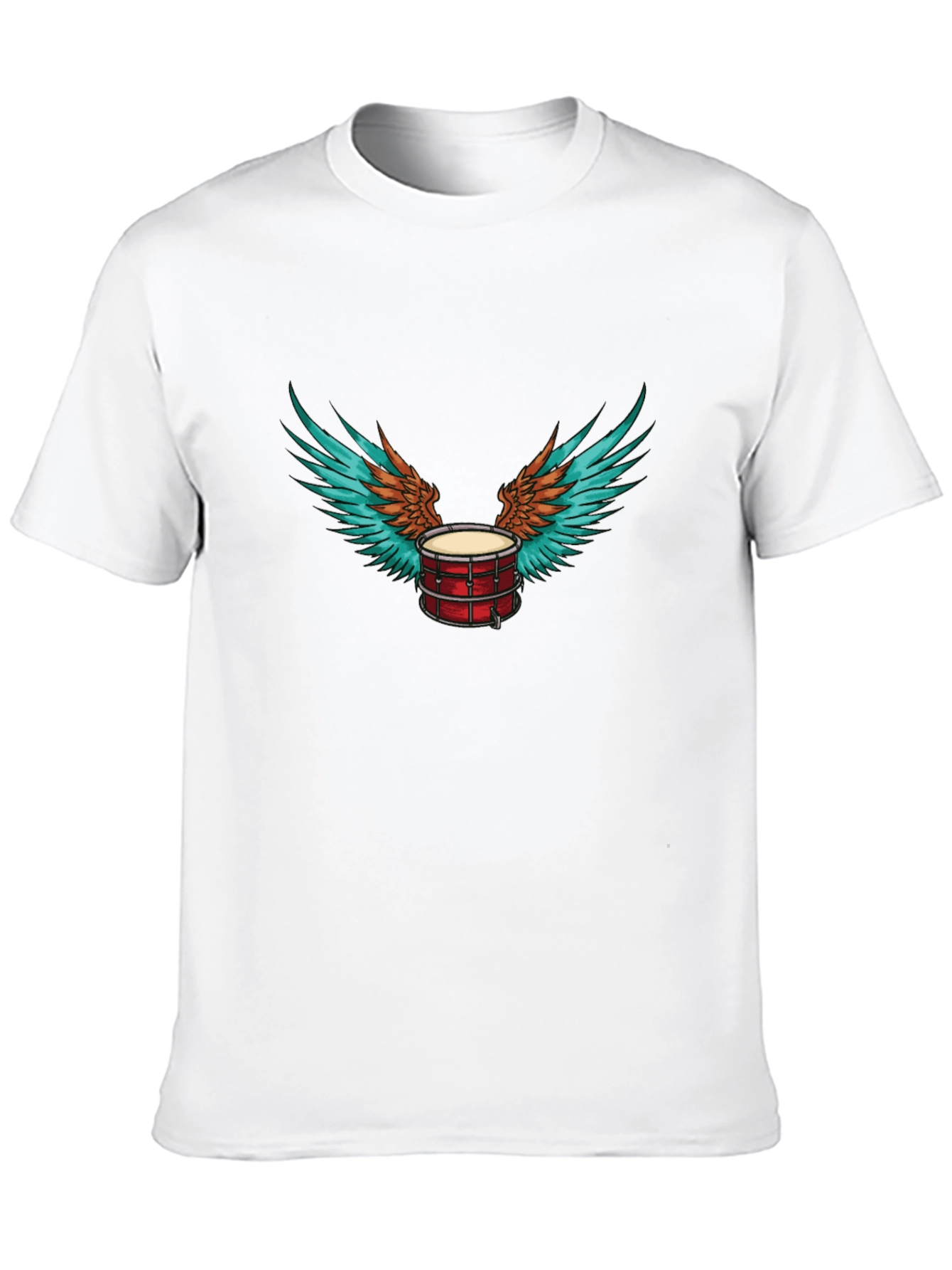 Drum with Wings Graphic Tee