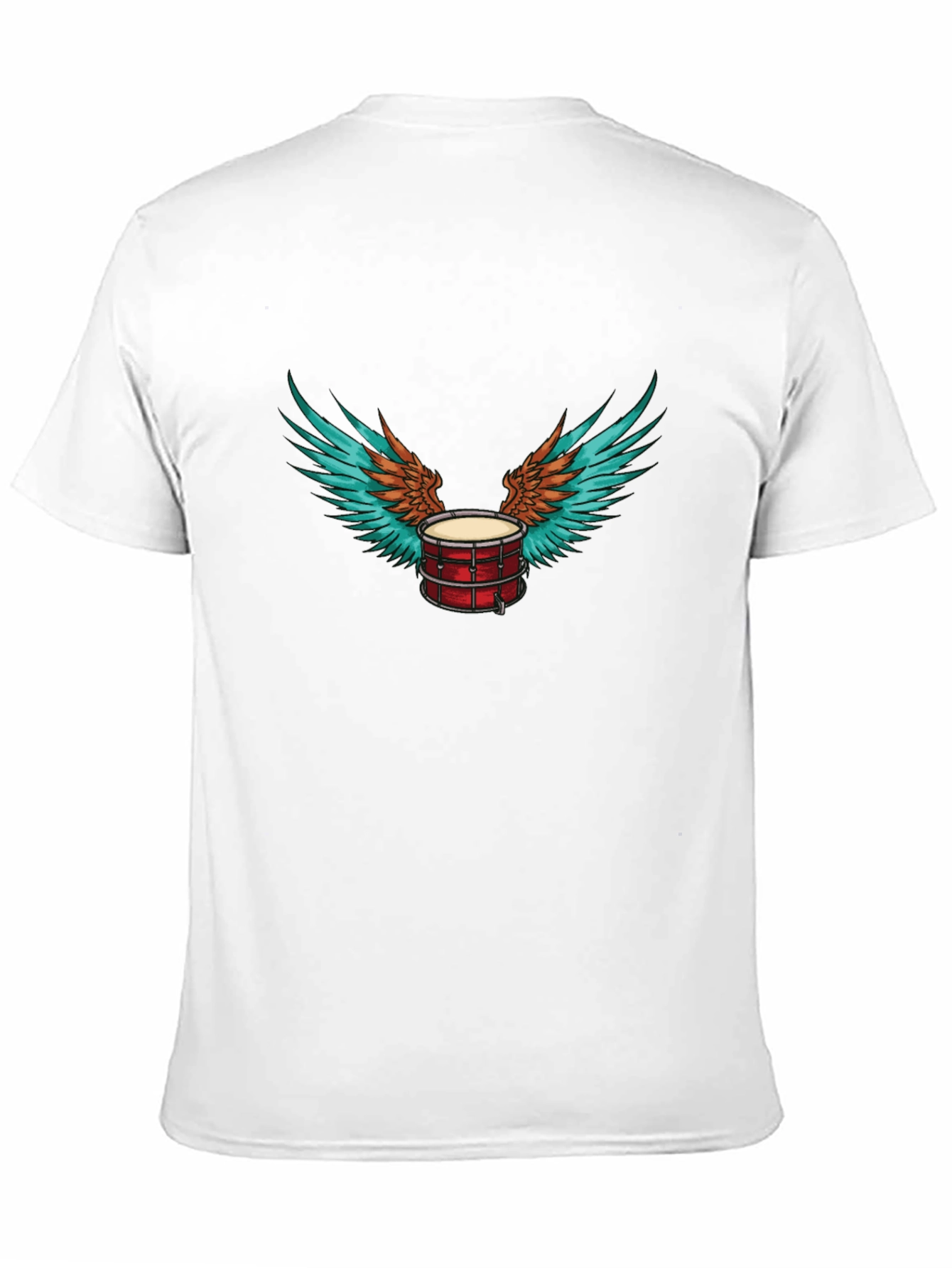 Drum with Wings Graphic Tee