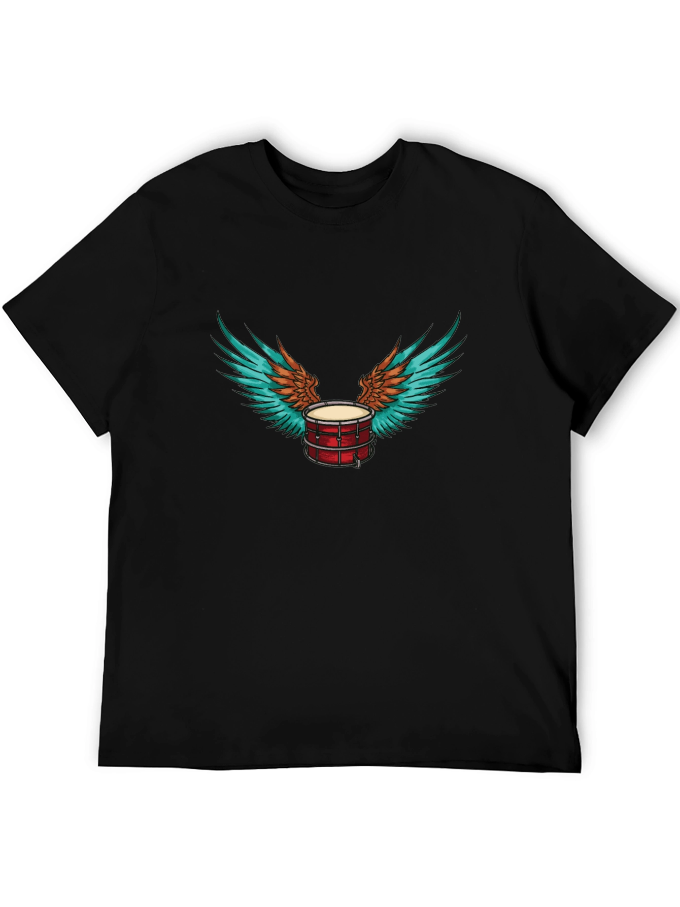 Drum with Wings Graphic Tee