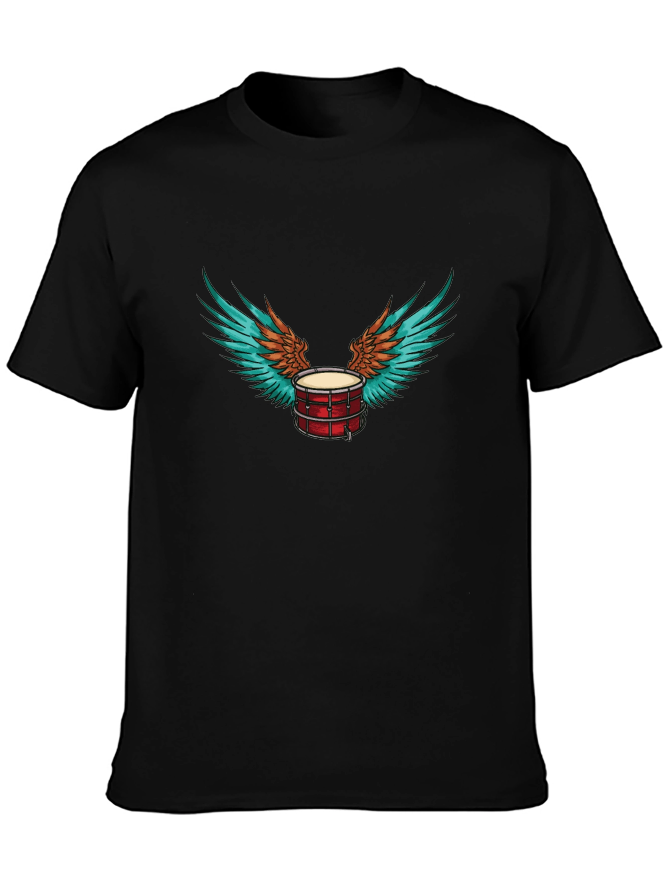 Drum with Wings Graphic Tee