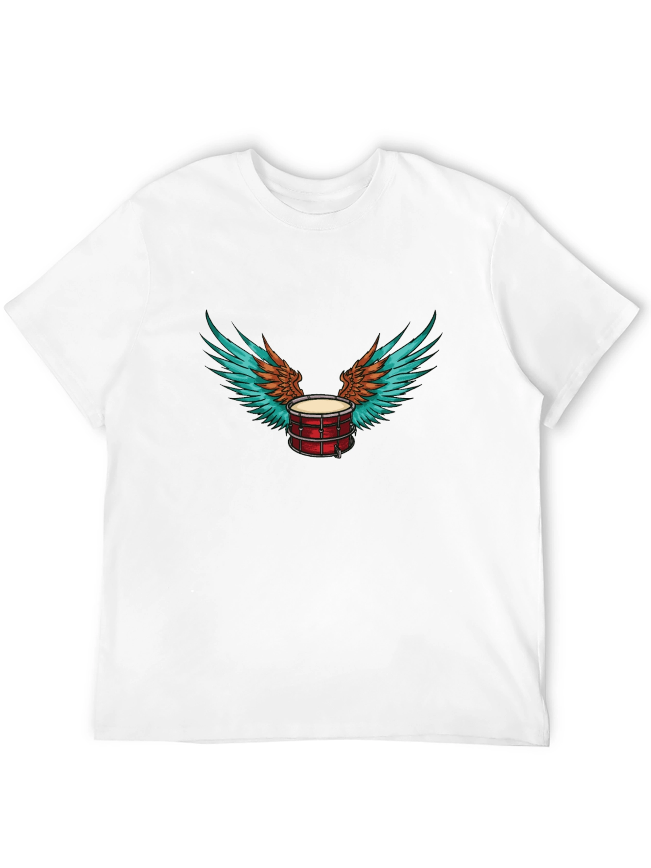 Drum with Wings Graphic Tee