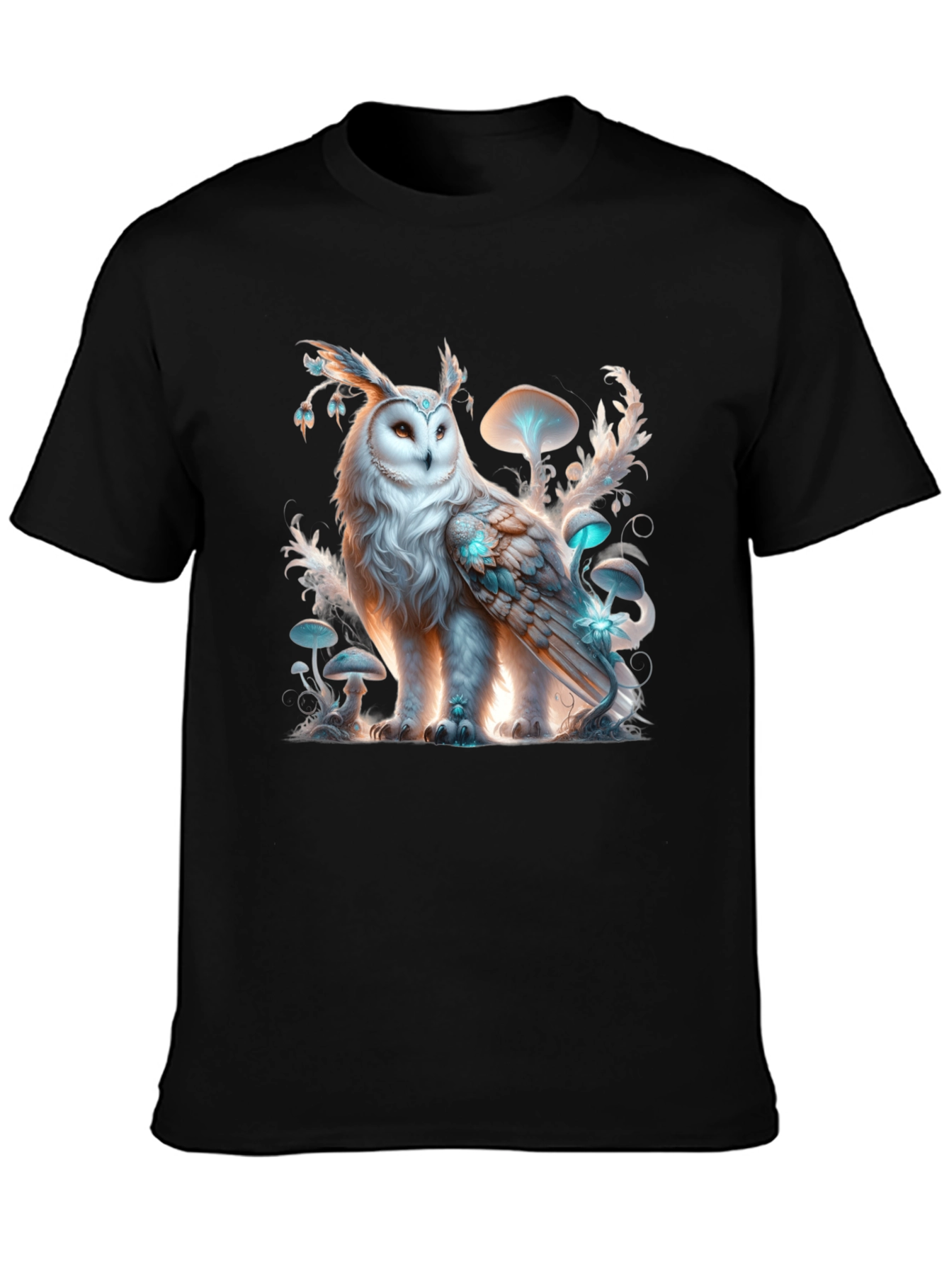 Mystical Owl Graphic T-Shirt