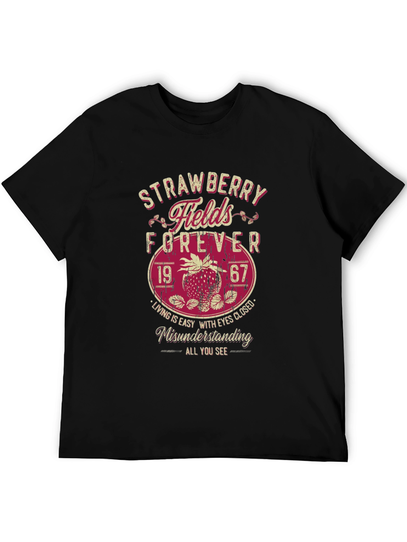 Strawberry Fields Forever Graphic Tee
