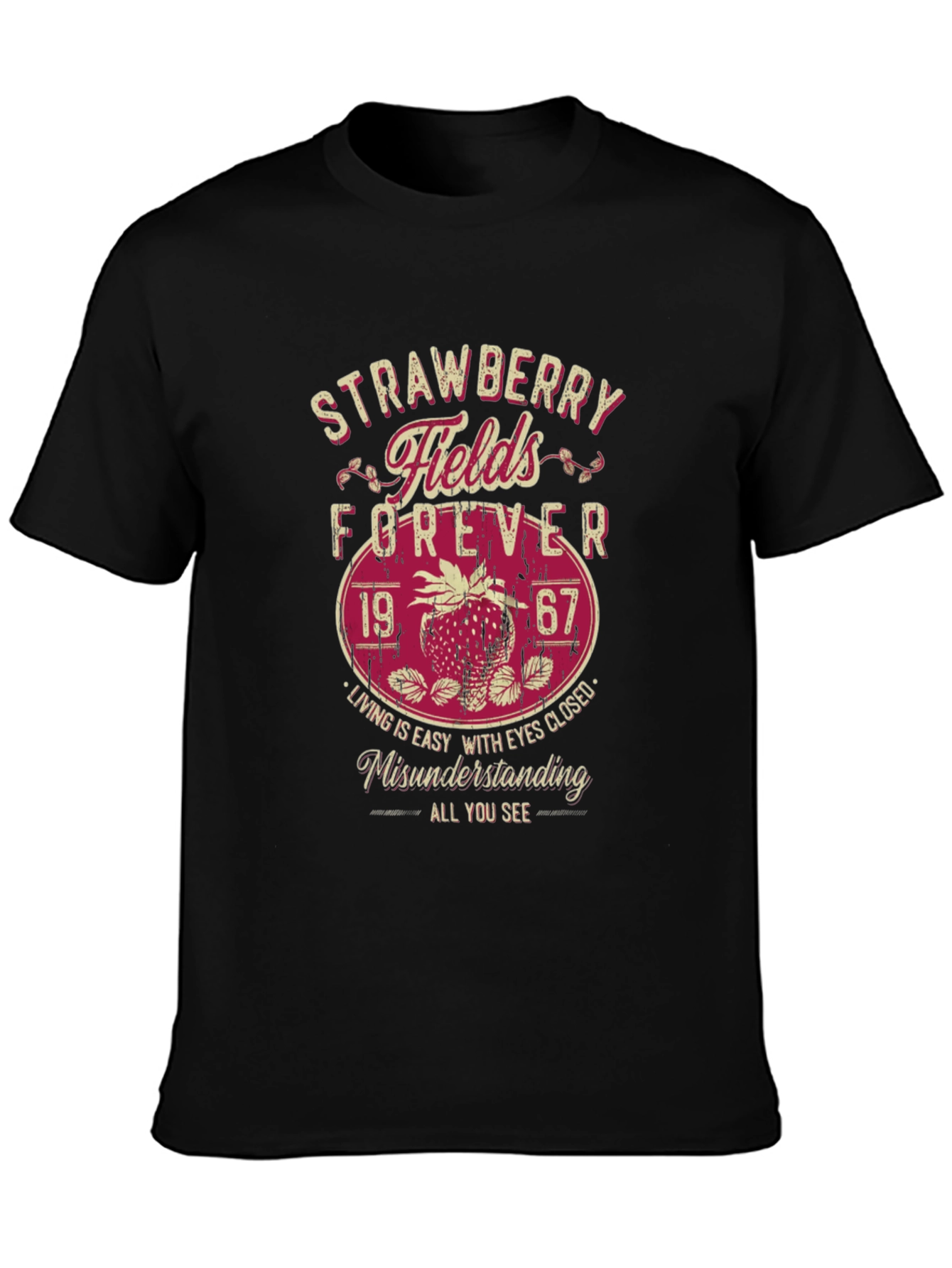Strawberry Fields Forever Graphic Tee