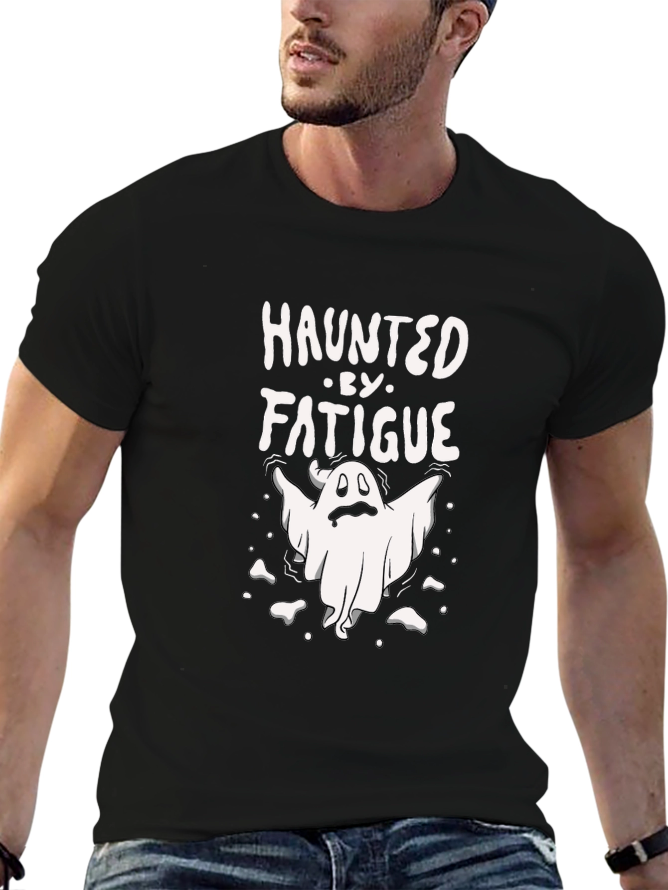 Haunted By Fatigue Graphic T-Shirt