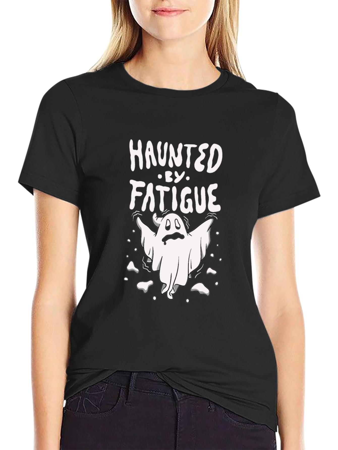 Haunted By Fatigue Graphic T-Shirt