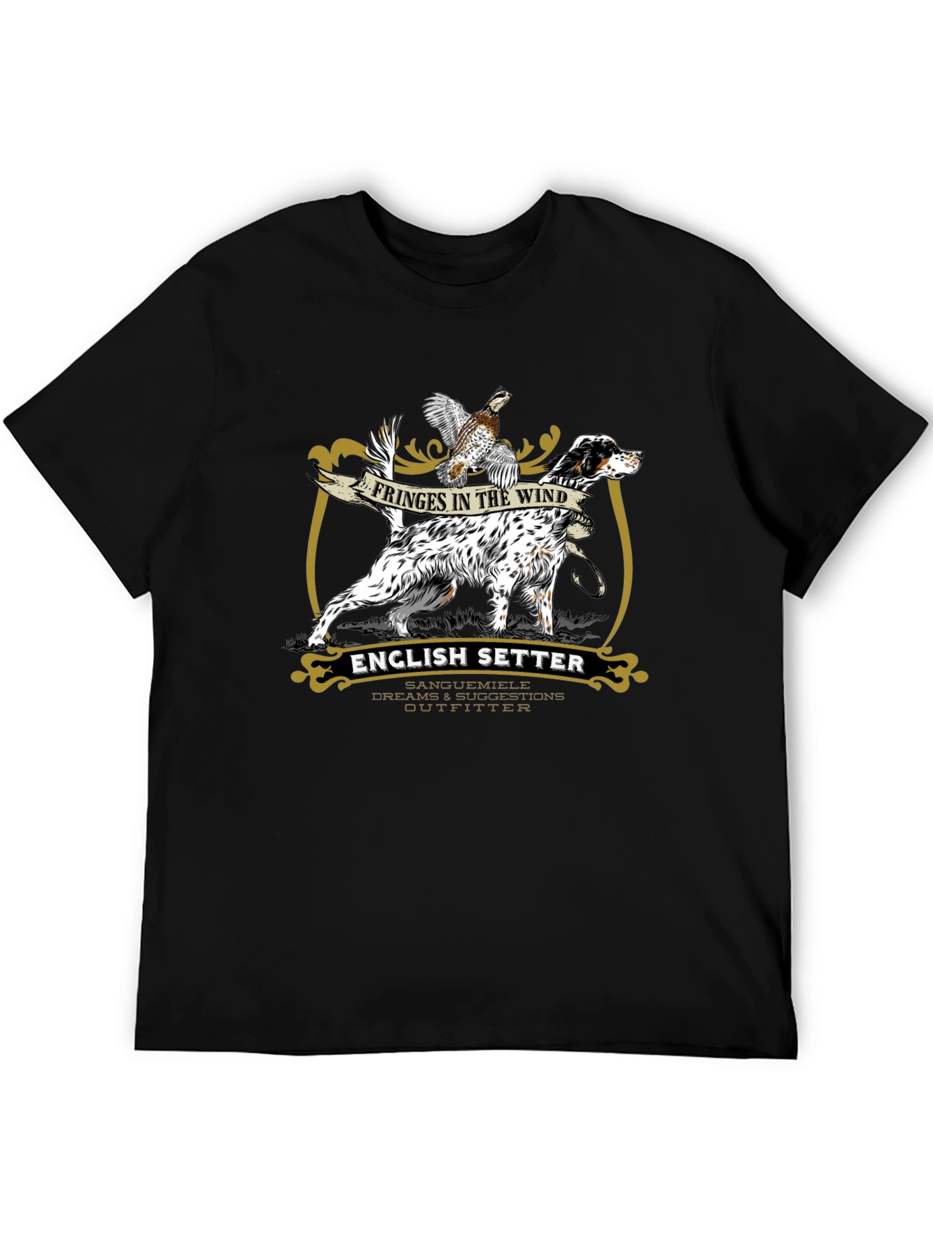 English Setter Dog T-Shirt - Hunting Apparel