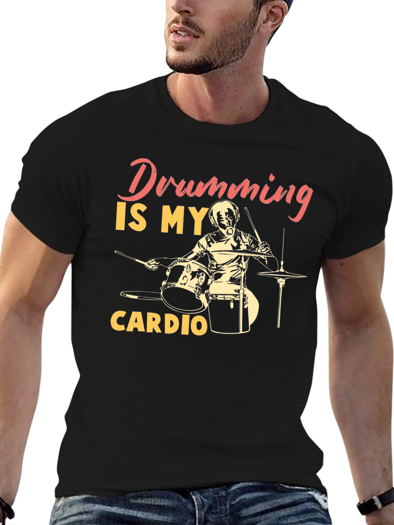 Drumming is My Cardio T-Shirt