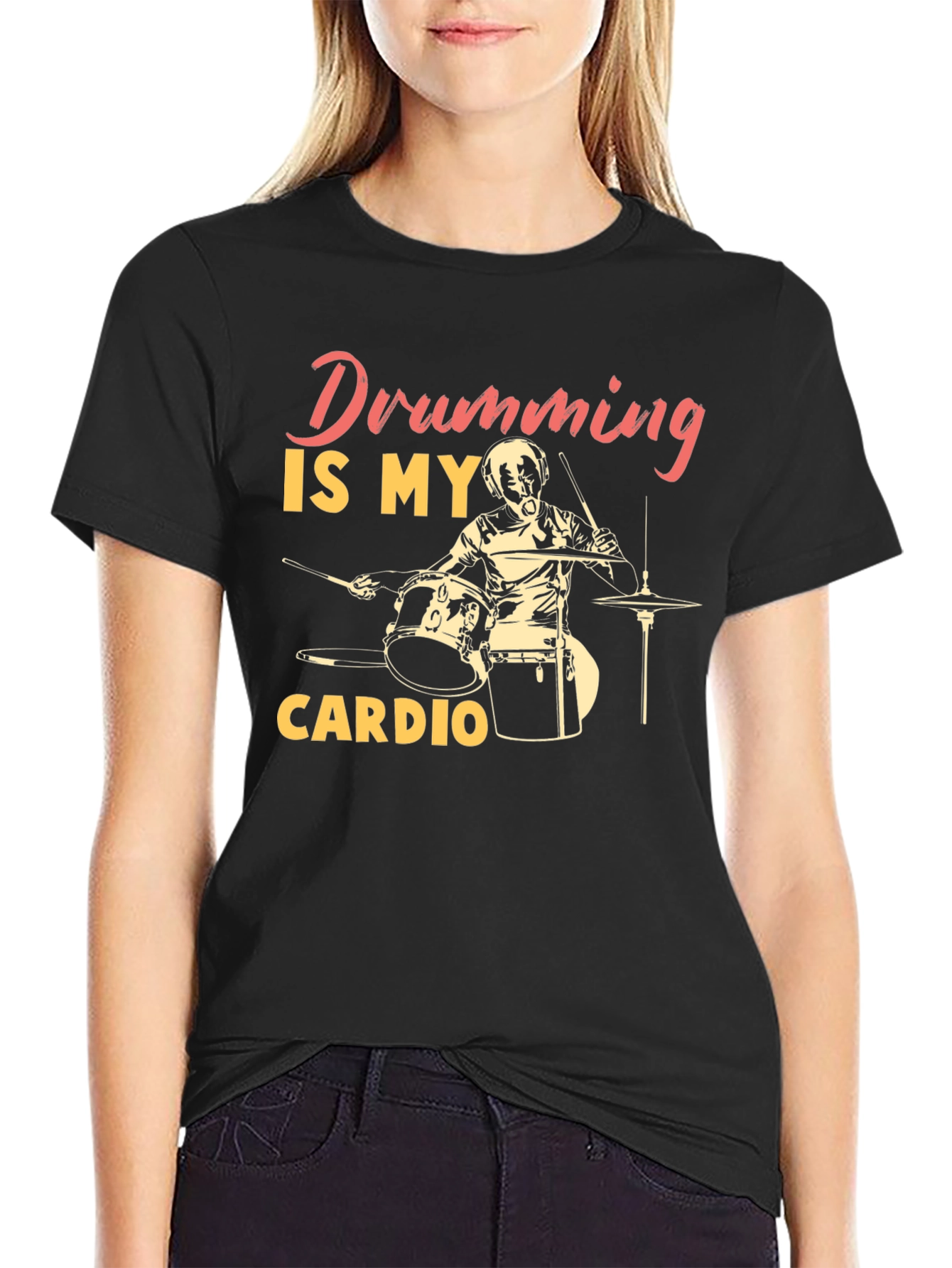 Drumming is My Cardio T-Shirt
