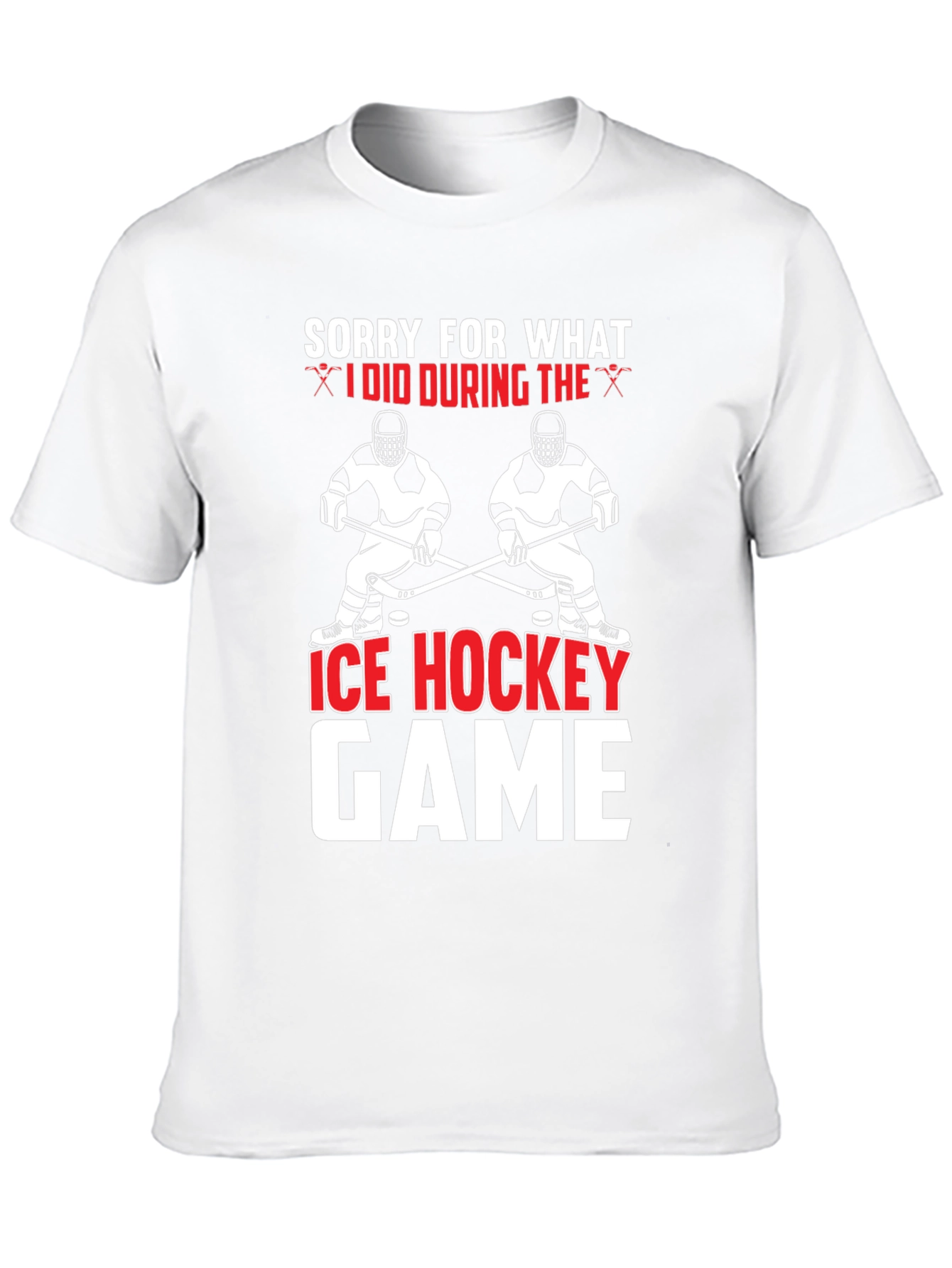 Funny Ice Hockey Game T-Shirt