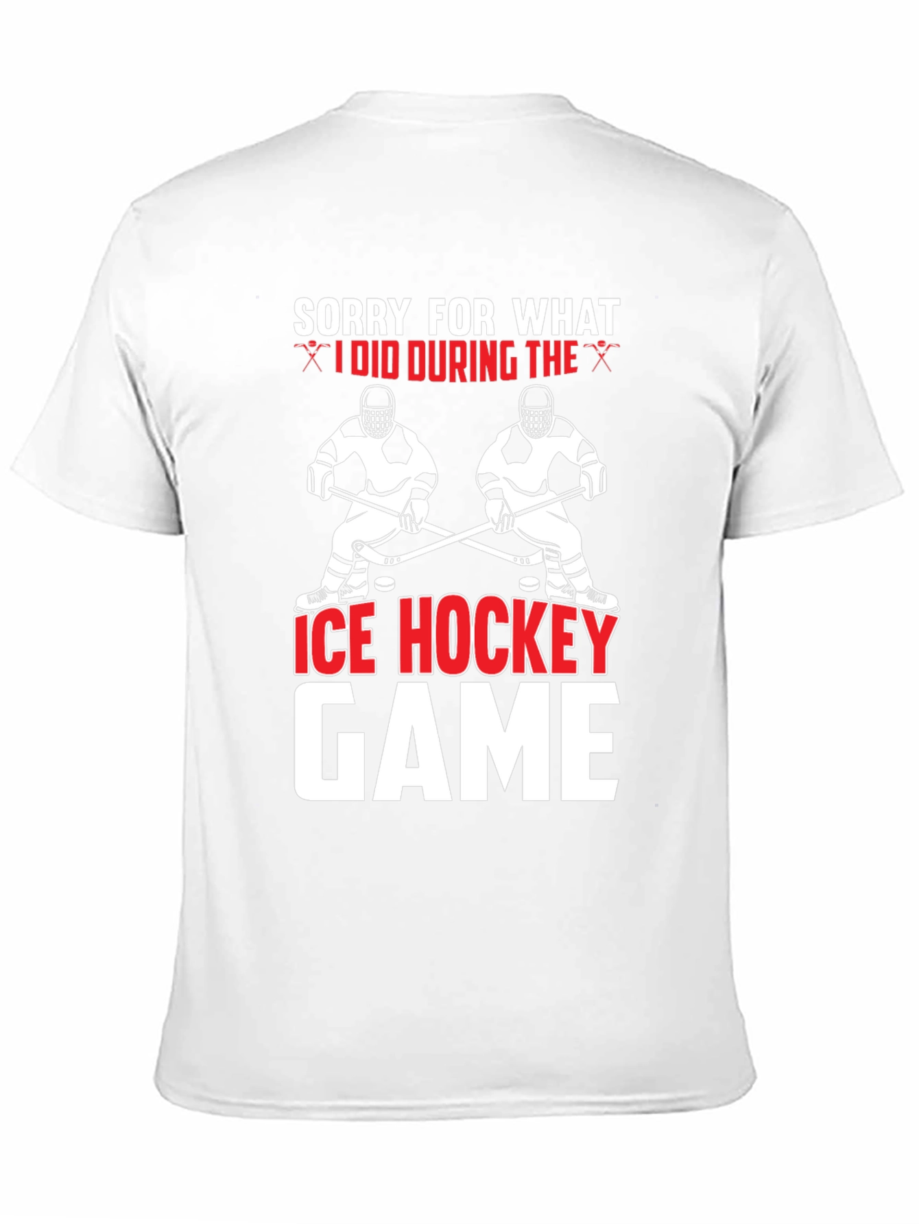 Funny Ice Hockey Game T-Shirt