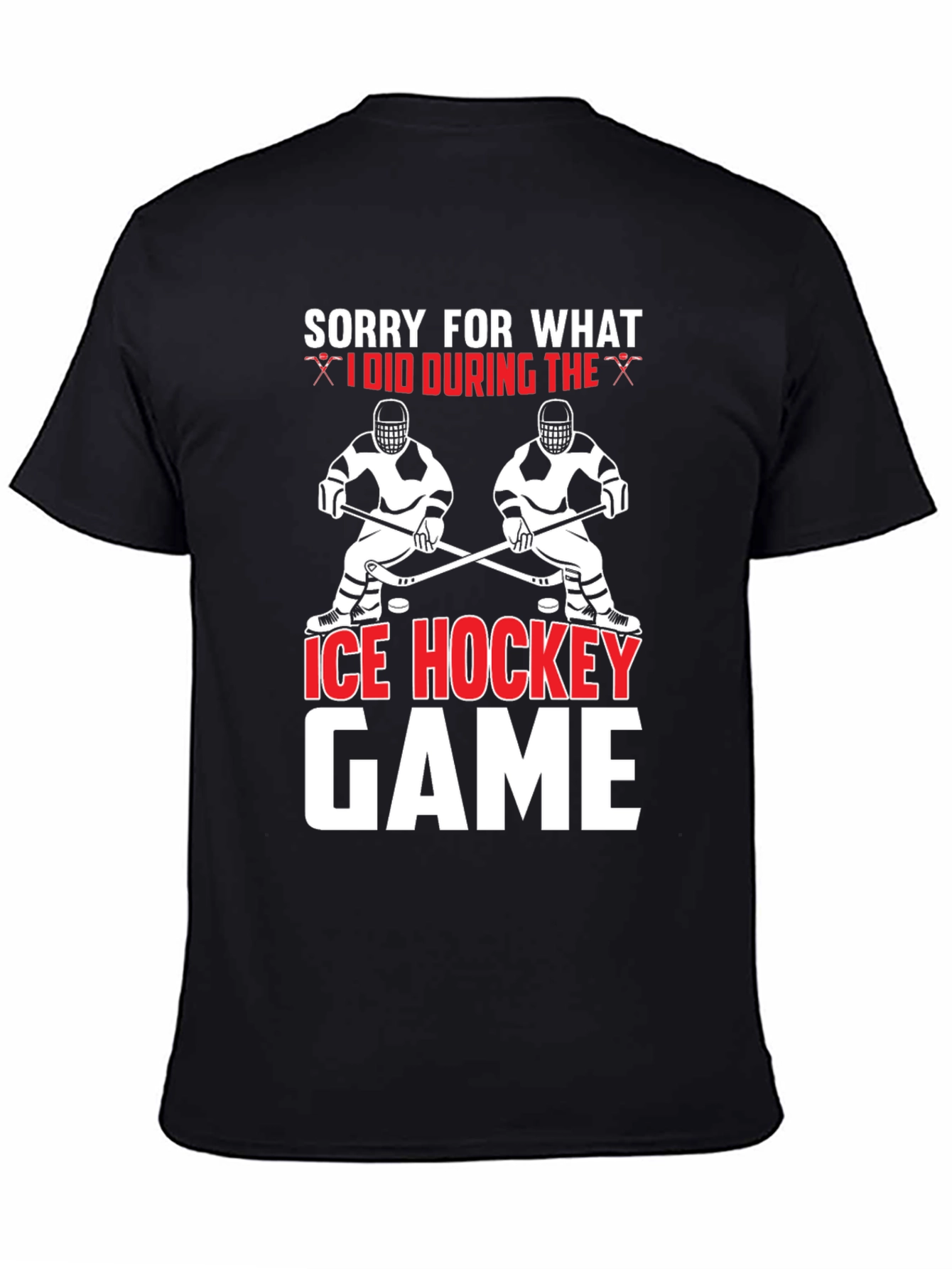 Funny Ice Hockey Game T-Shirt