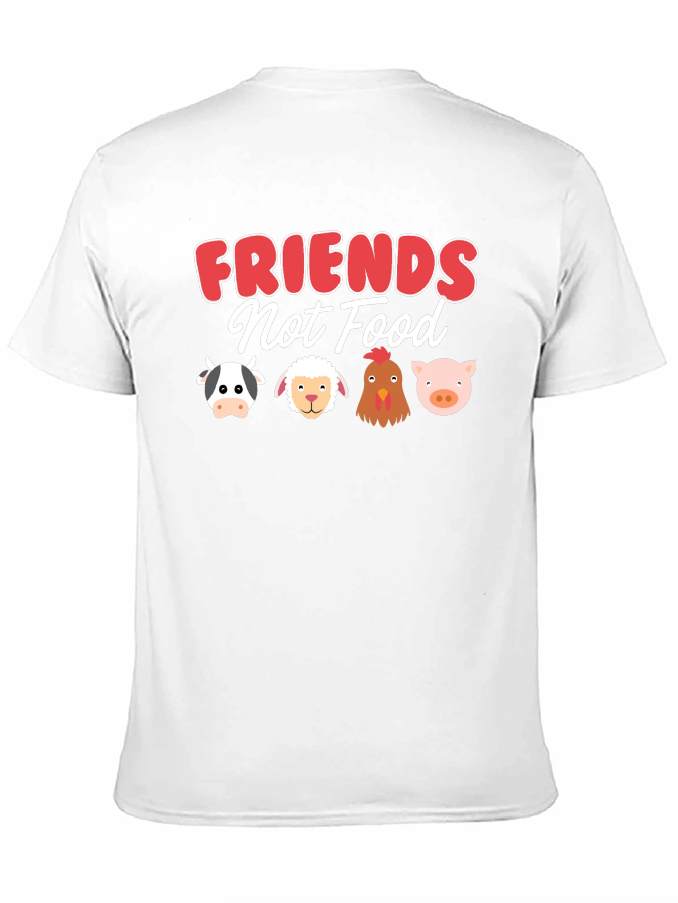 Vegan Friends Not Food T-Shirt
