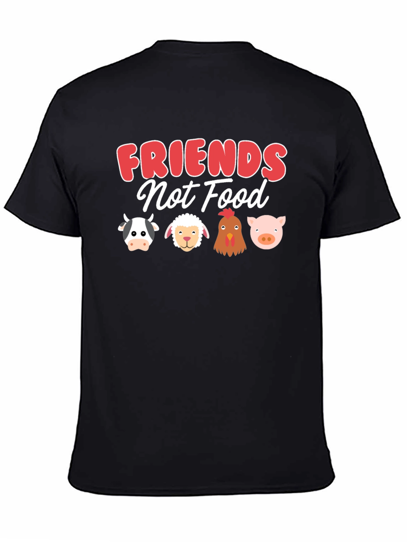 Vegan Friends Not Food T-Shirt