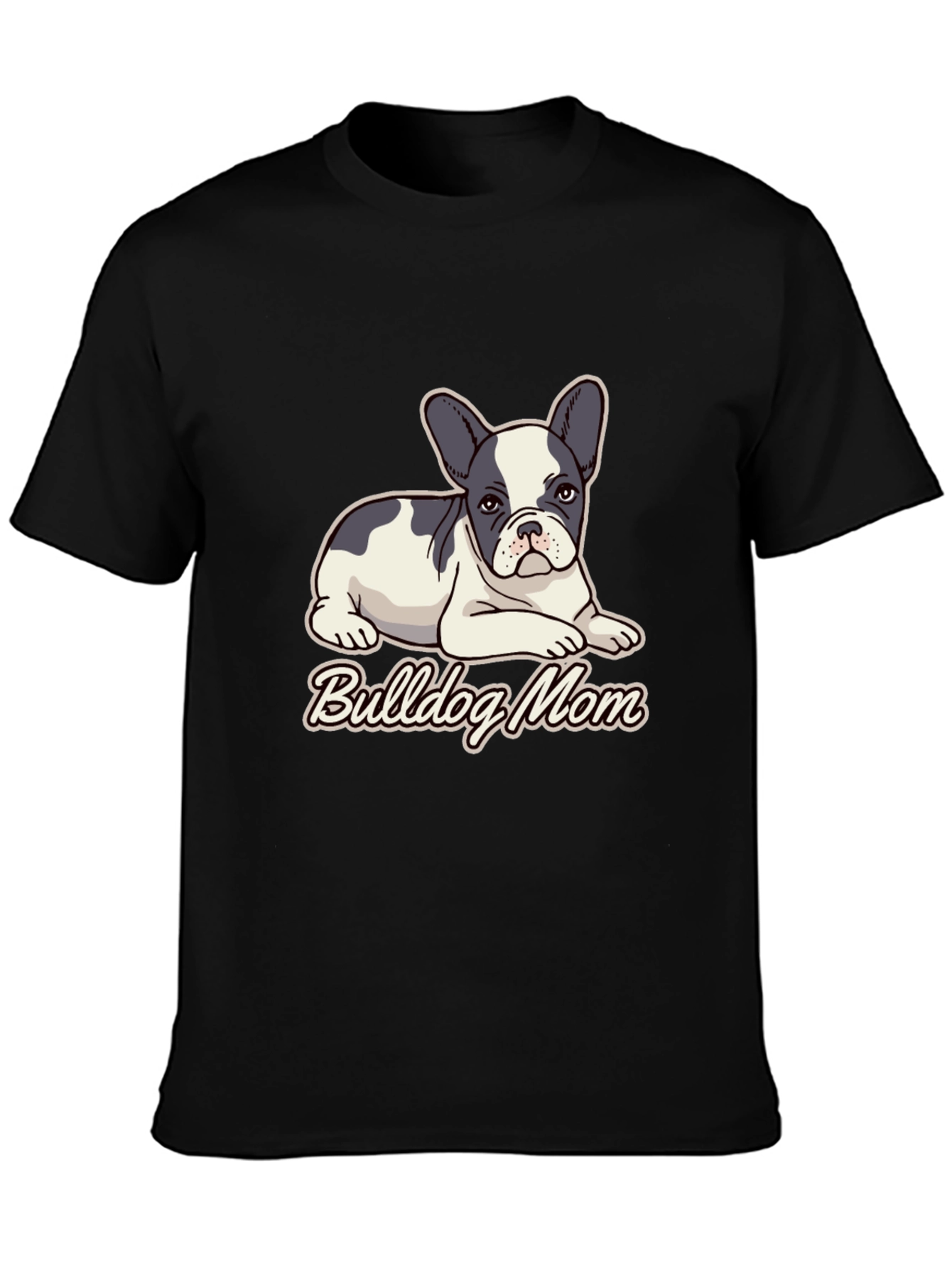 Bulldog Mom Graphic Tee - Cute Dog Lover Shirt