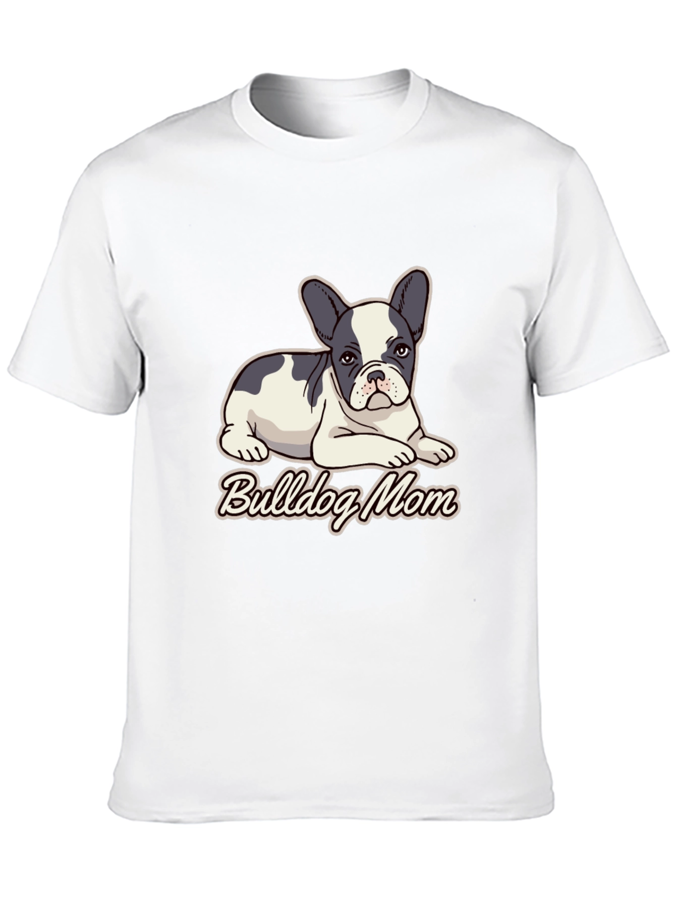 Bulldog Mom Graphic Tee - Cute Dog Lover Shirt