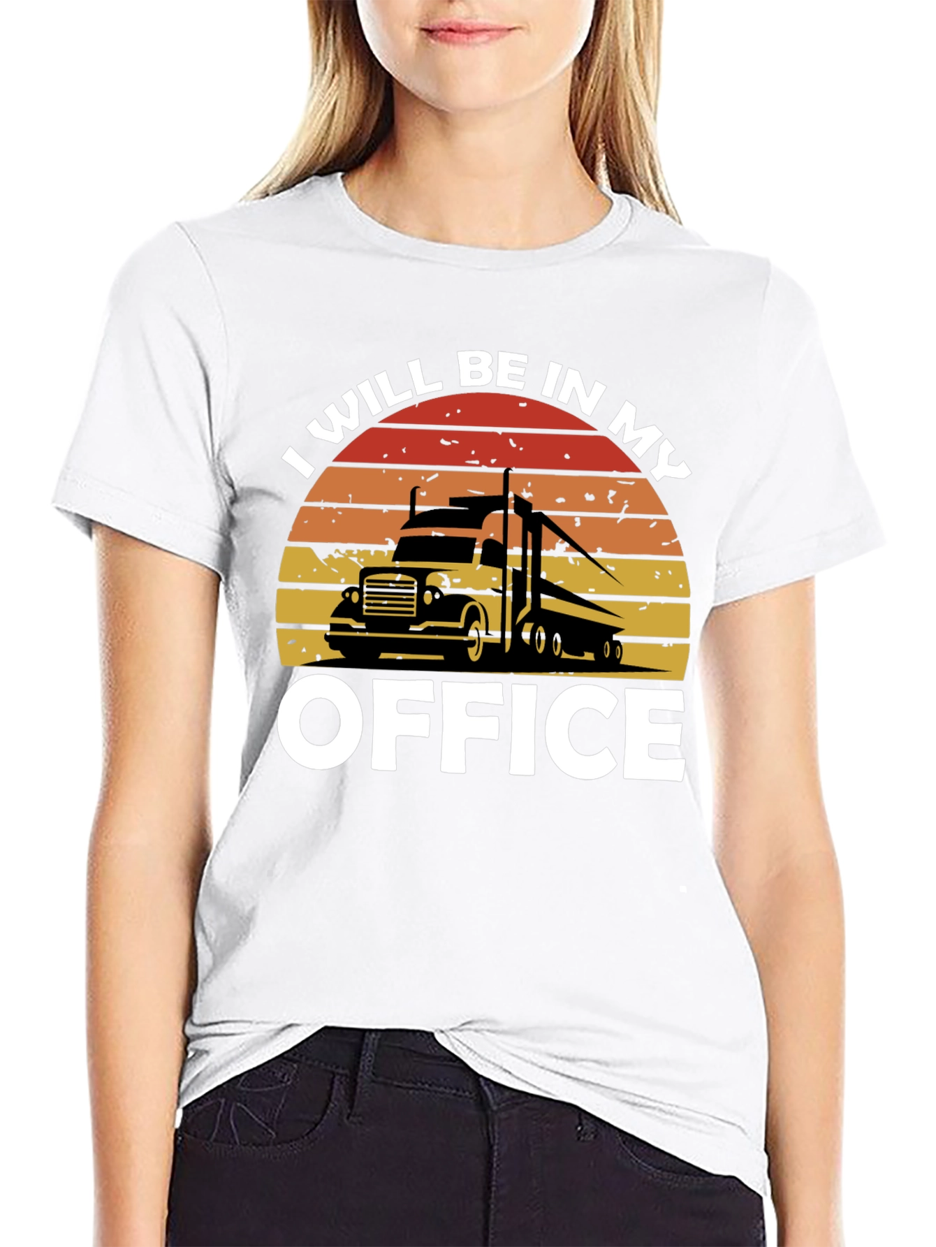 Truckers Office T-Shirt - Driver Life