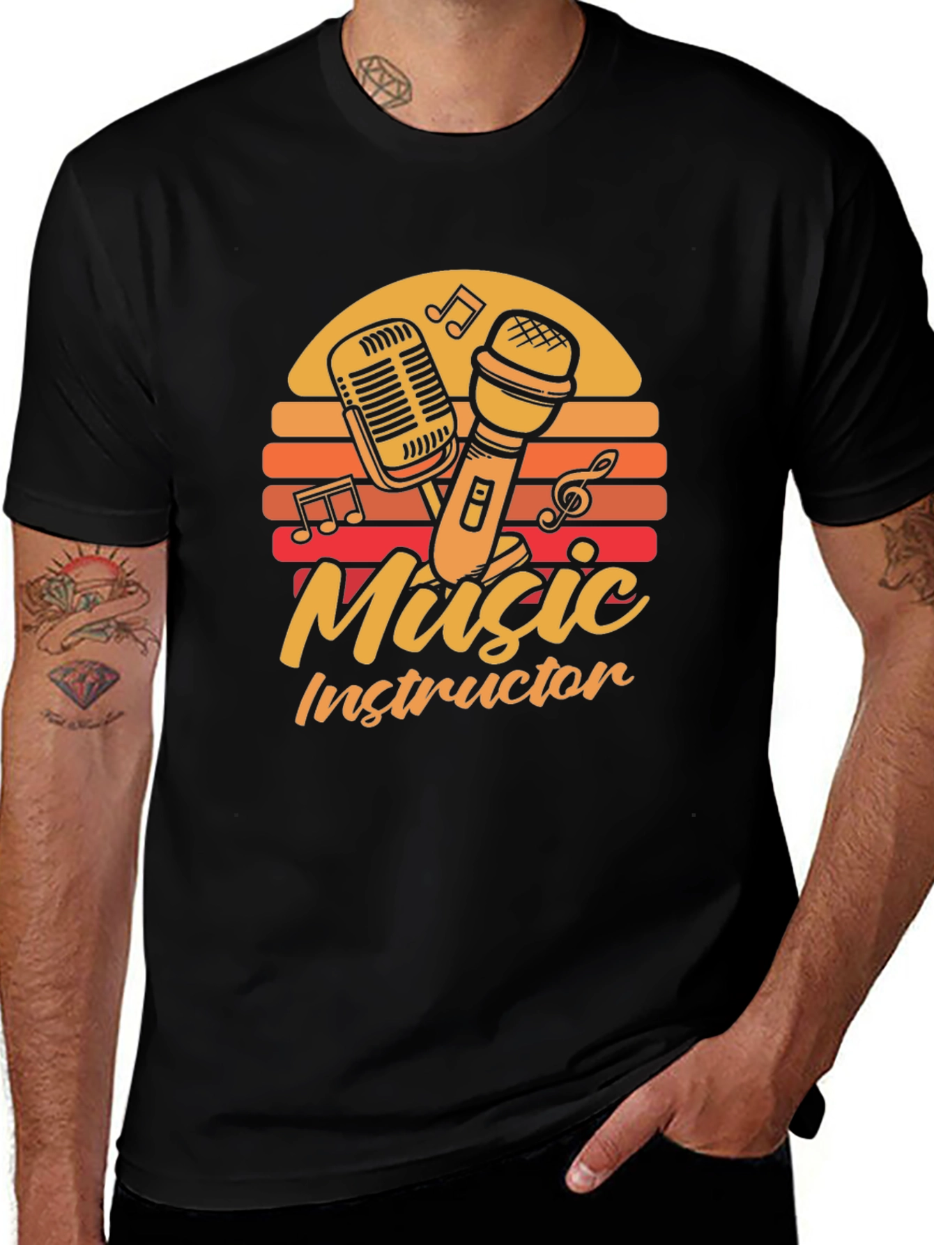 Music Instructor Graphic T-Shirt