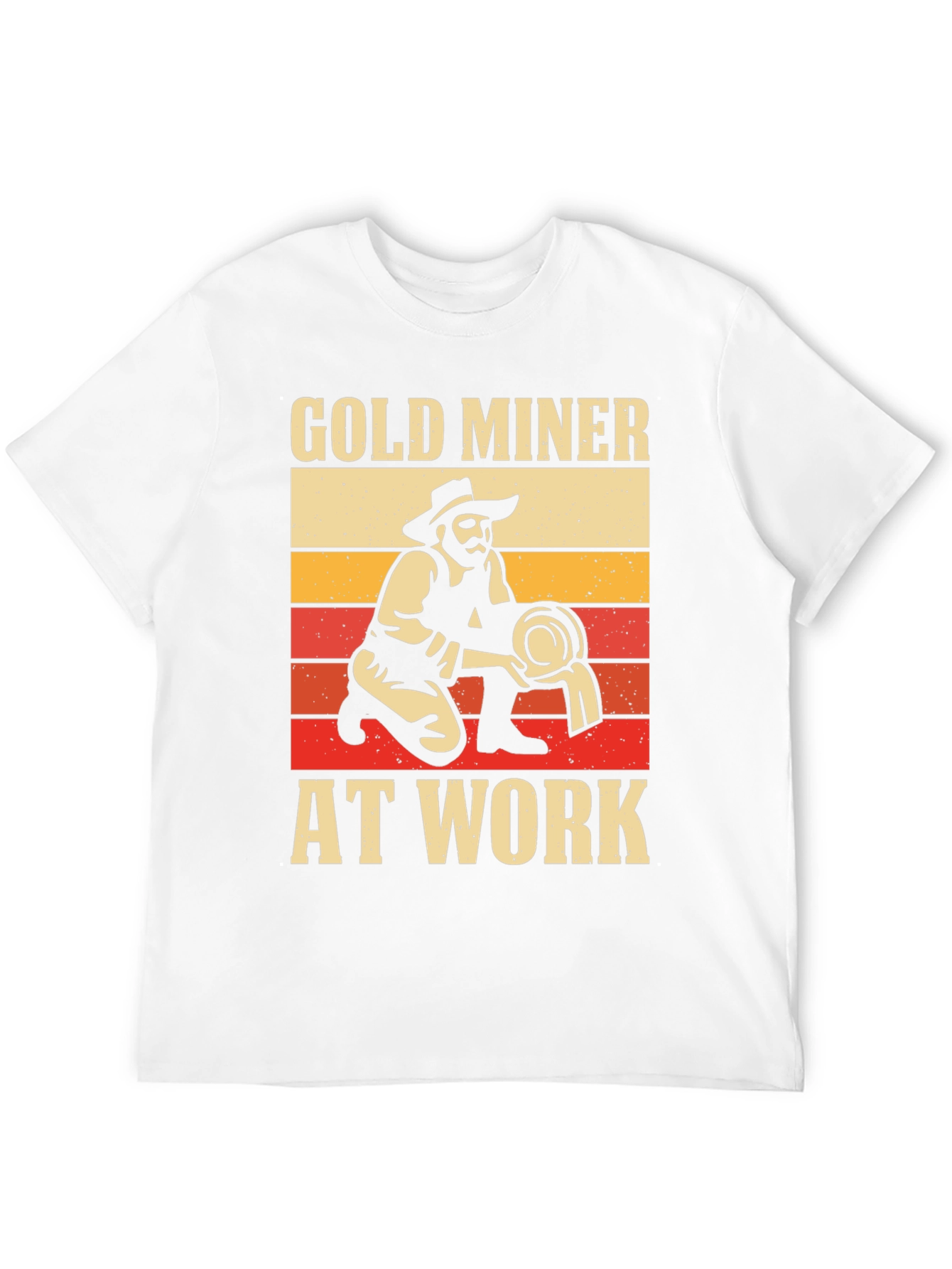 Gold Miner at Work Graphic Tee