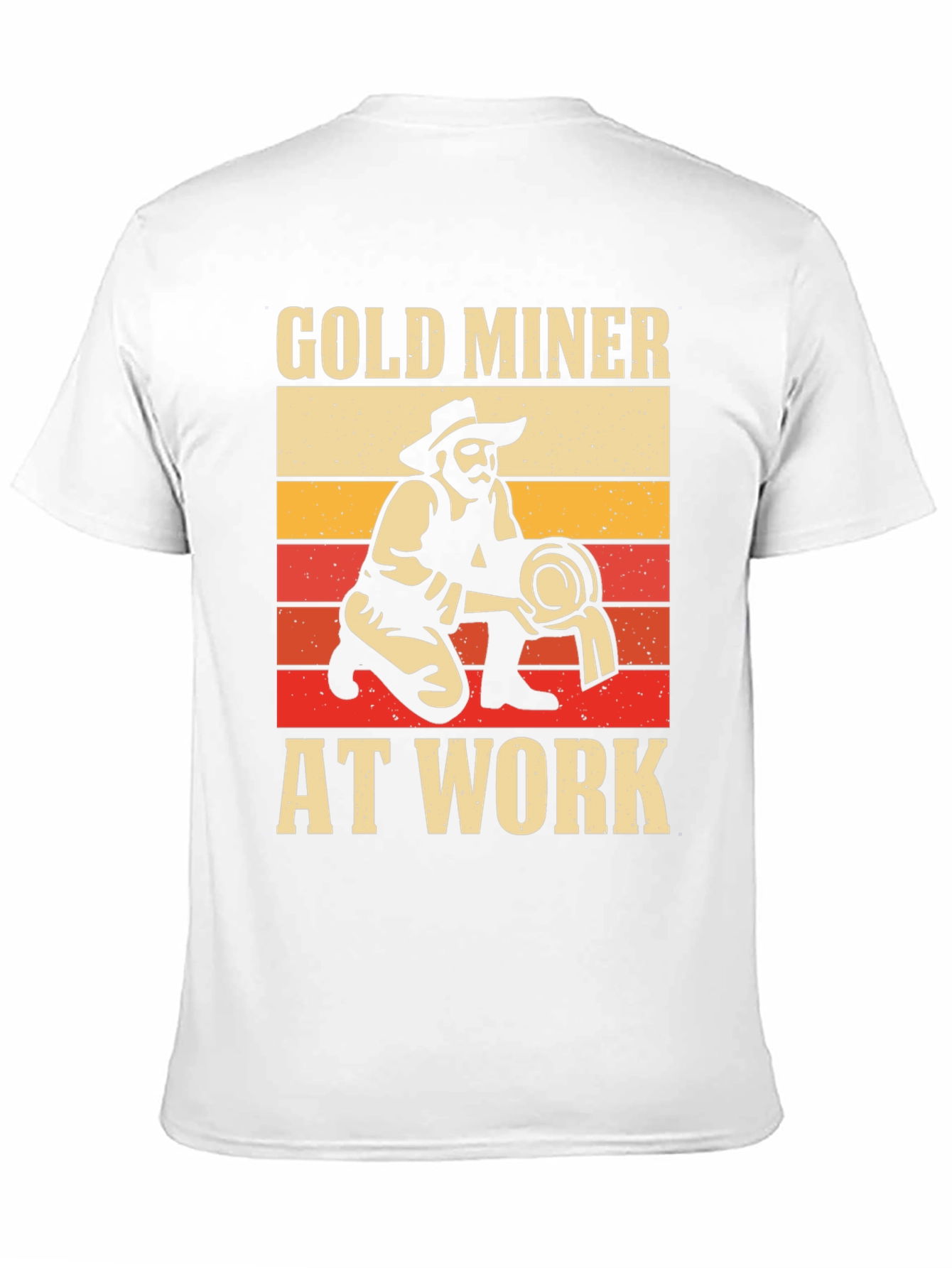 Gold Miner at Work Graphic Tee