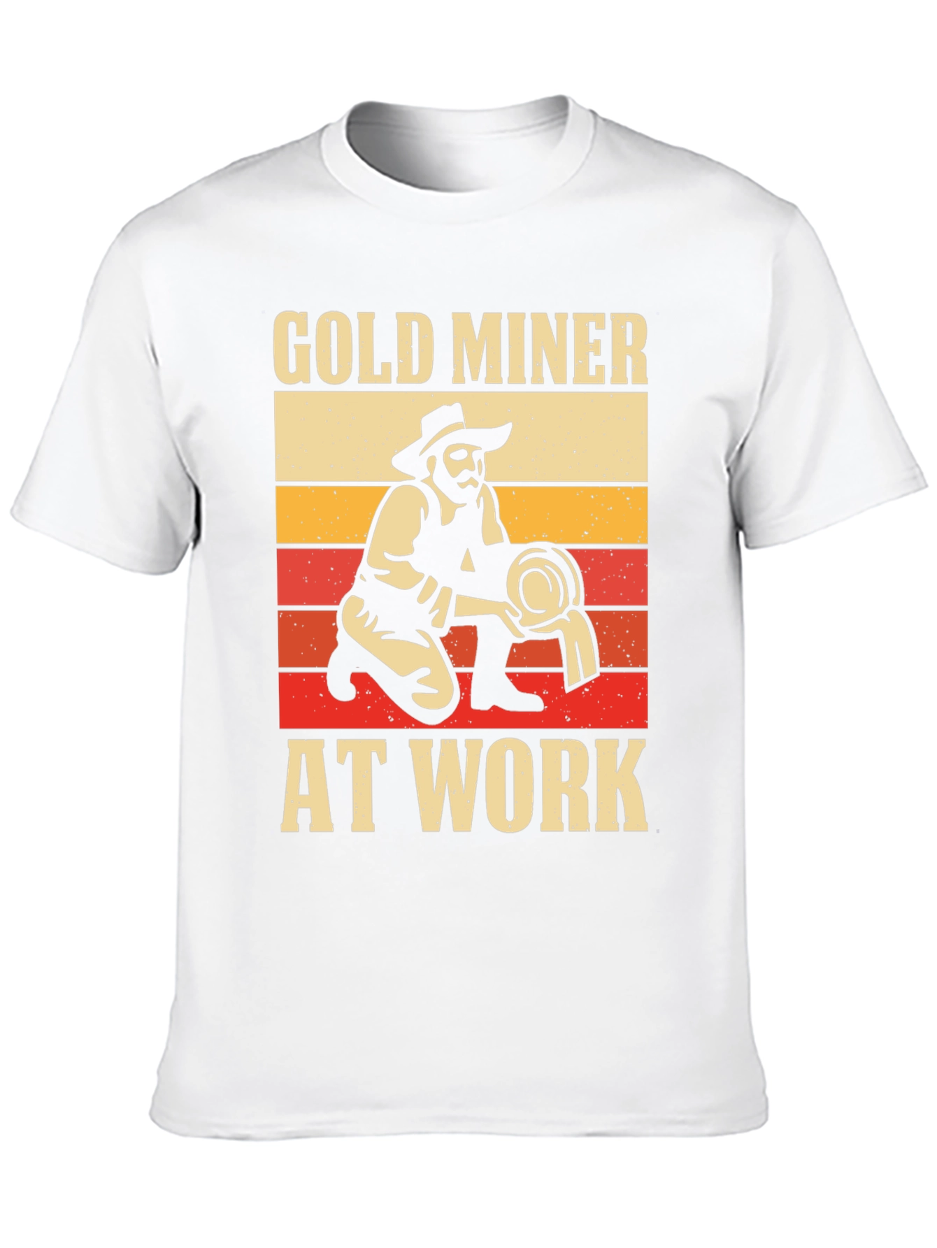 Gold Miner at Work Graphic Tee