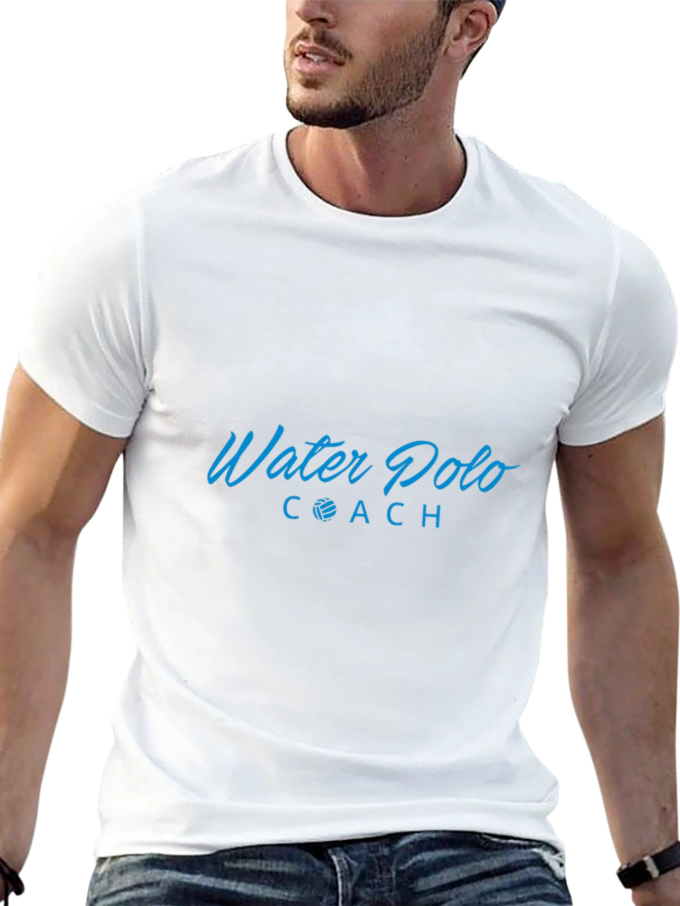 Water Polo Coach T-Shirt - Stylish & Comfortable