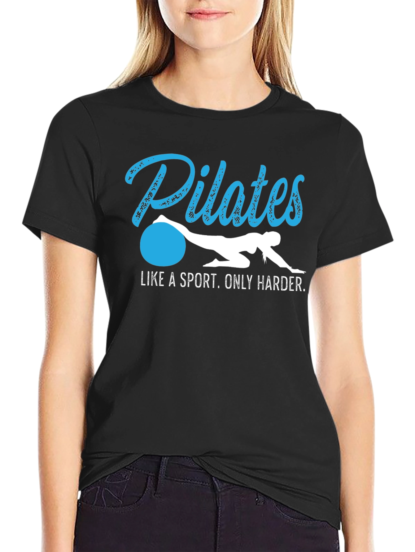 Pilates Sport T-Shirt - Unisex Cotton Tee