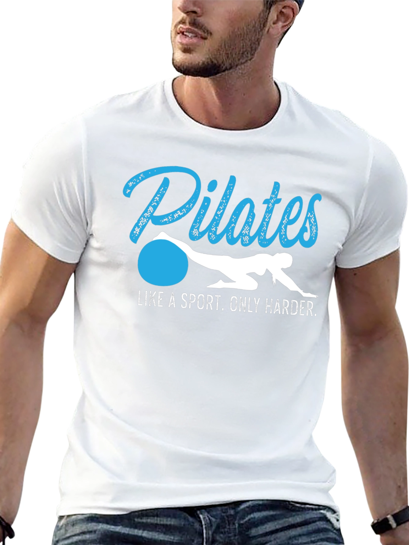 Pilates Sport T-Shirt - Unisex Cotton Tee