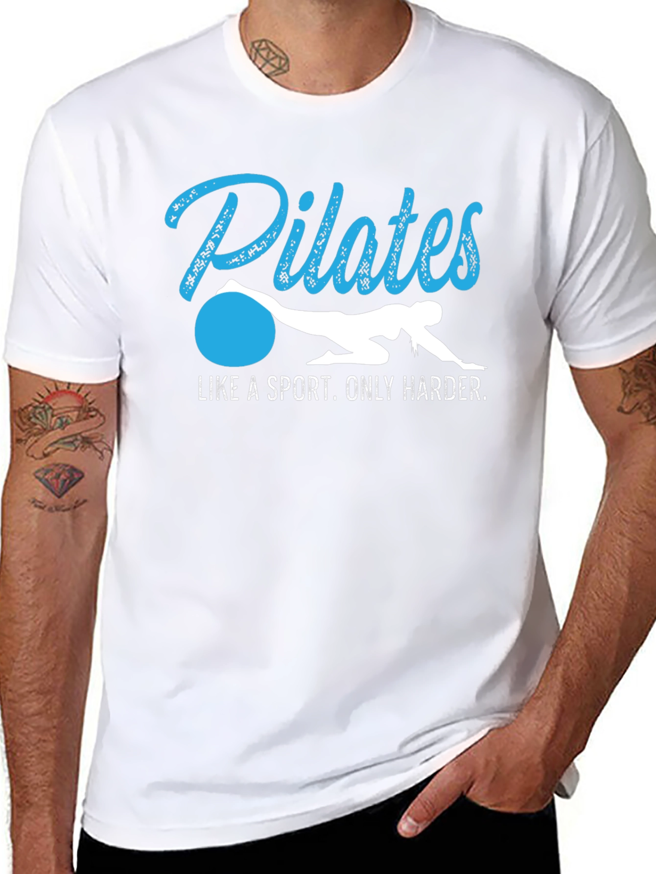 Pilates Sport T-Shirt - Unisex Cotton Tee