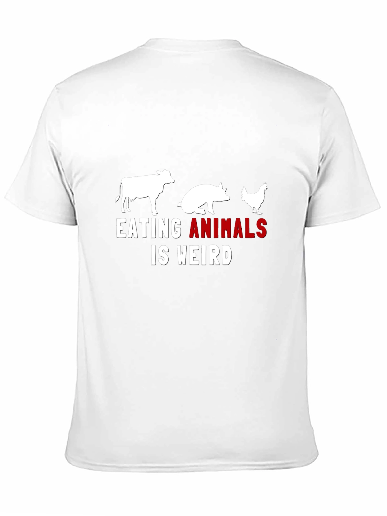Eating Animals is Weird Graphic Tee