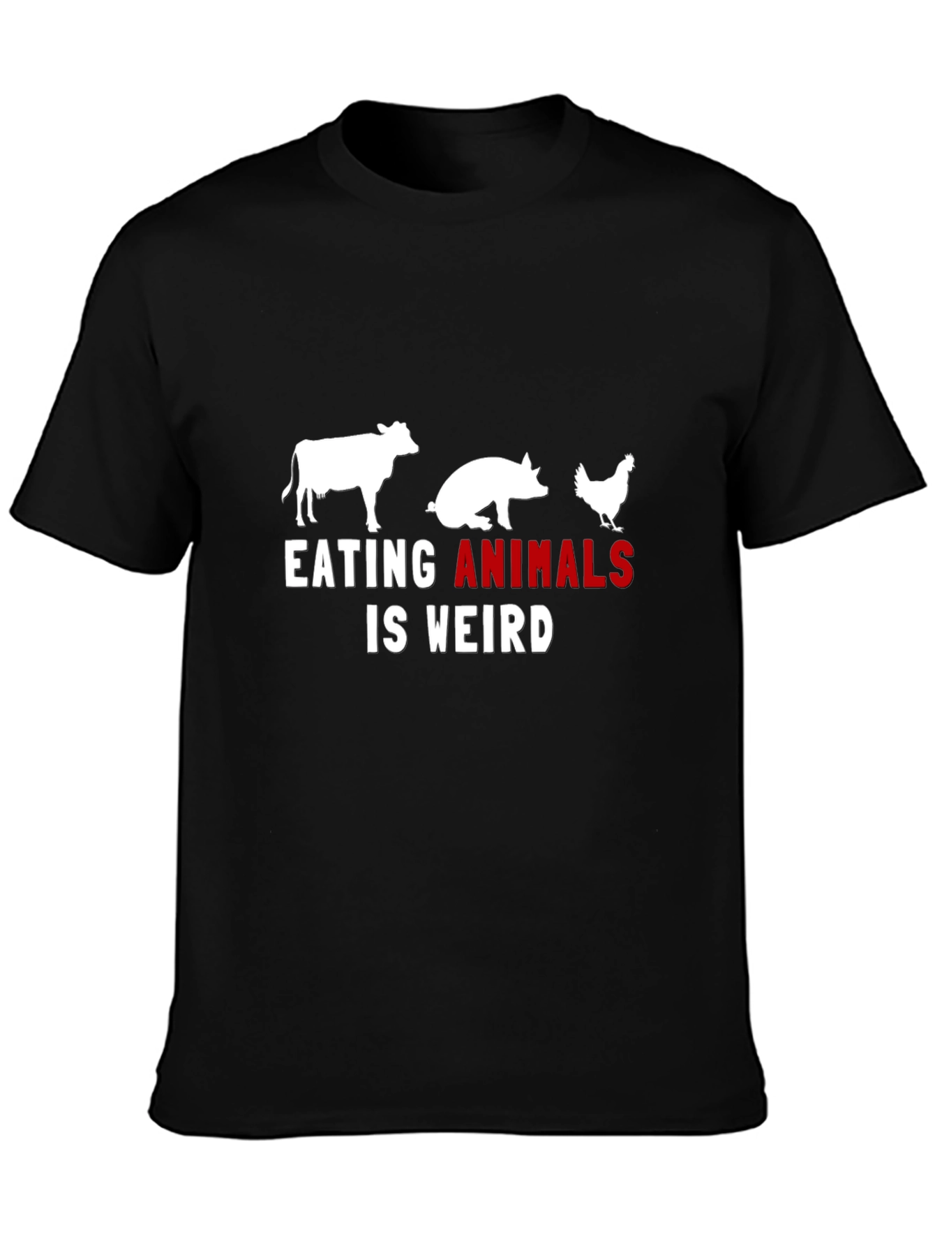 Eating Animals is Weird Graphic Tee