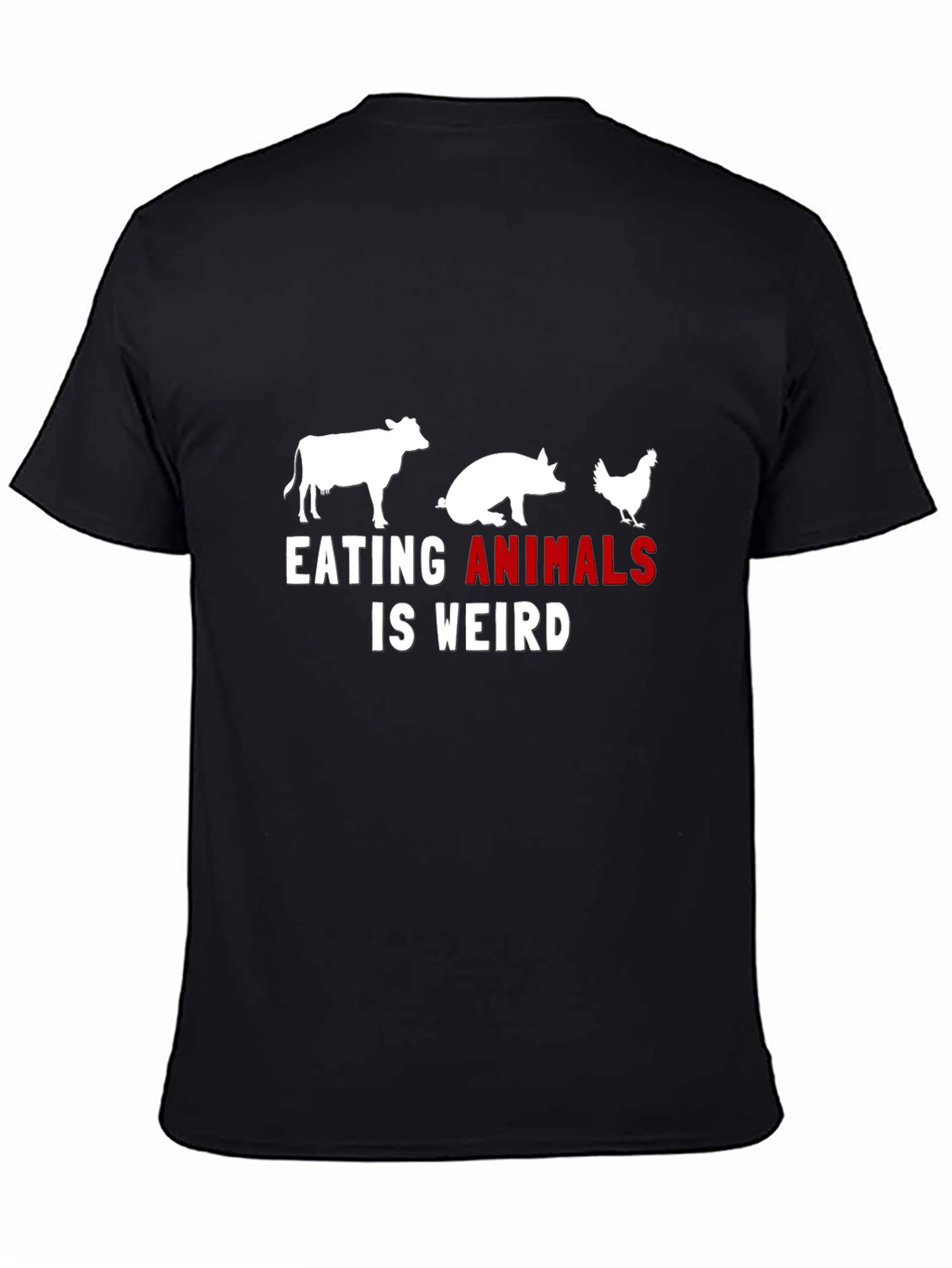 Eating Animals is Weird Graphic Tee