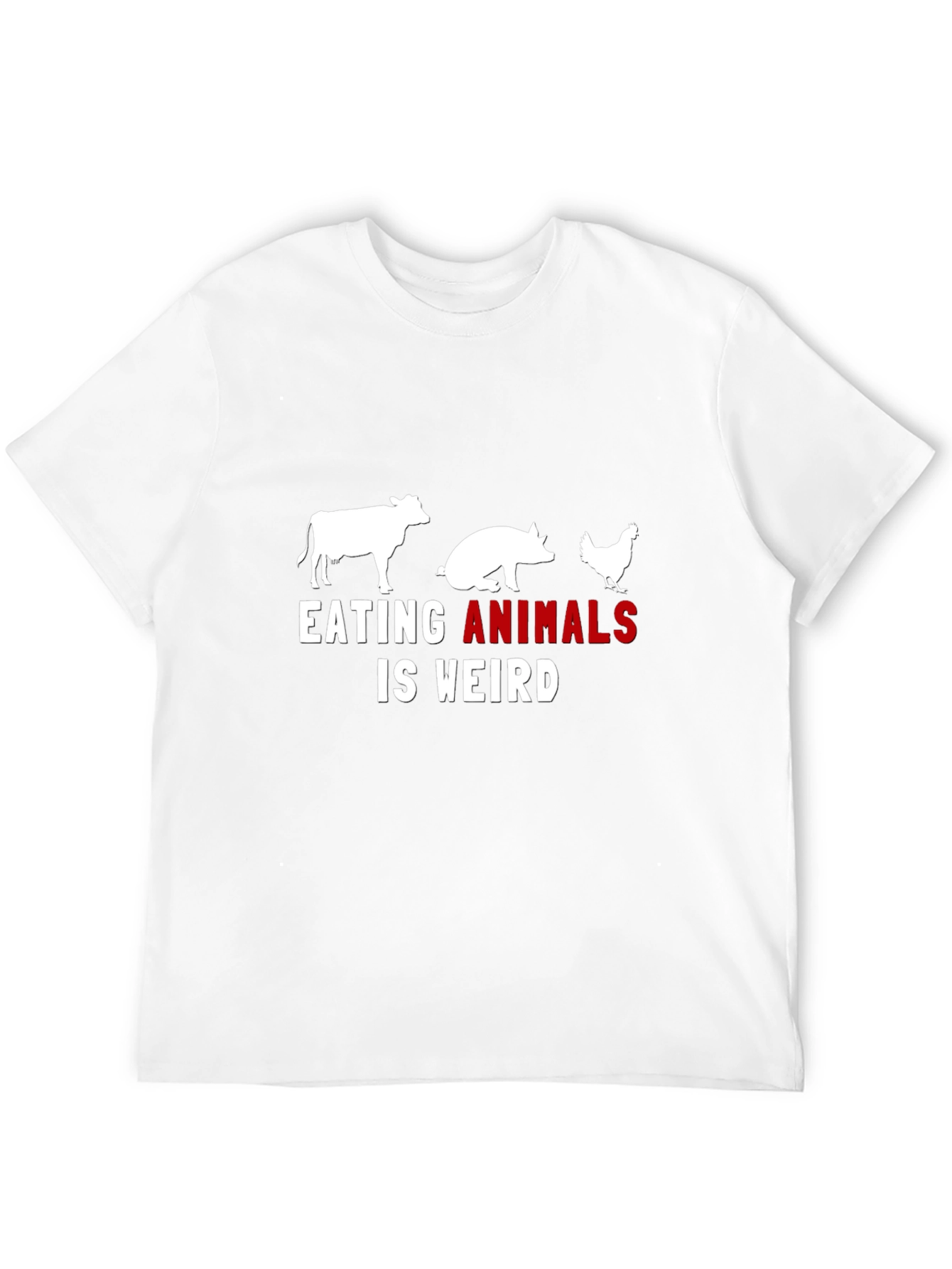 Eating Animals is Weird Graphic Tee