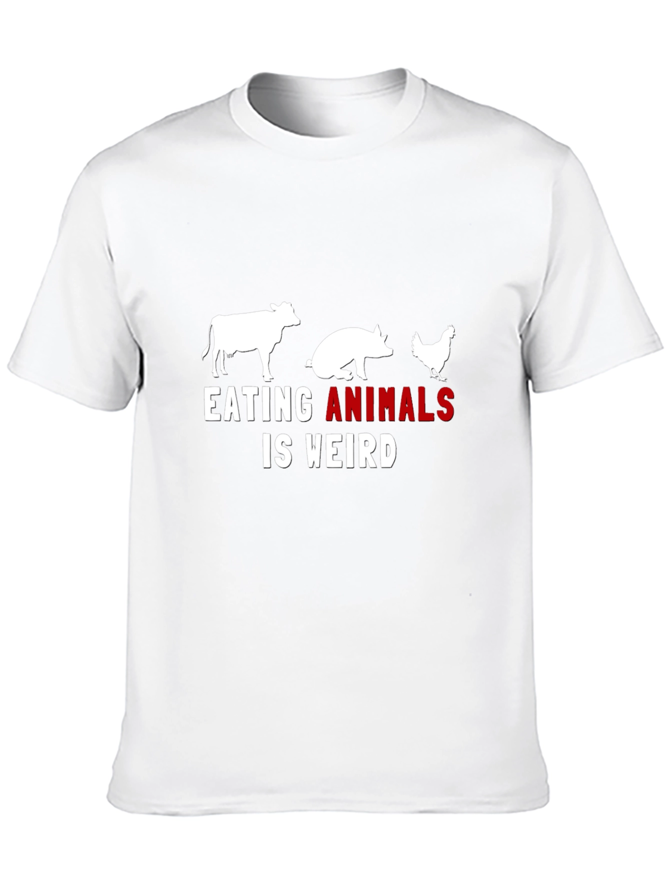 Eating Animals is Weird Graphic Tee