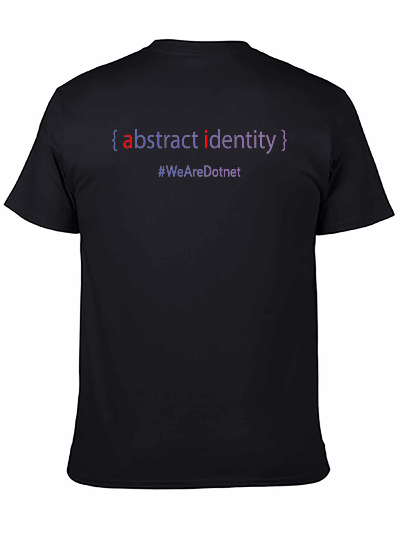 Abstract Identity T-Shirt - WeAreDotnet